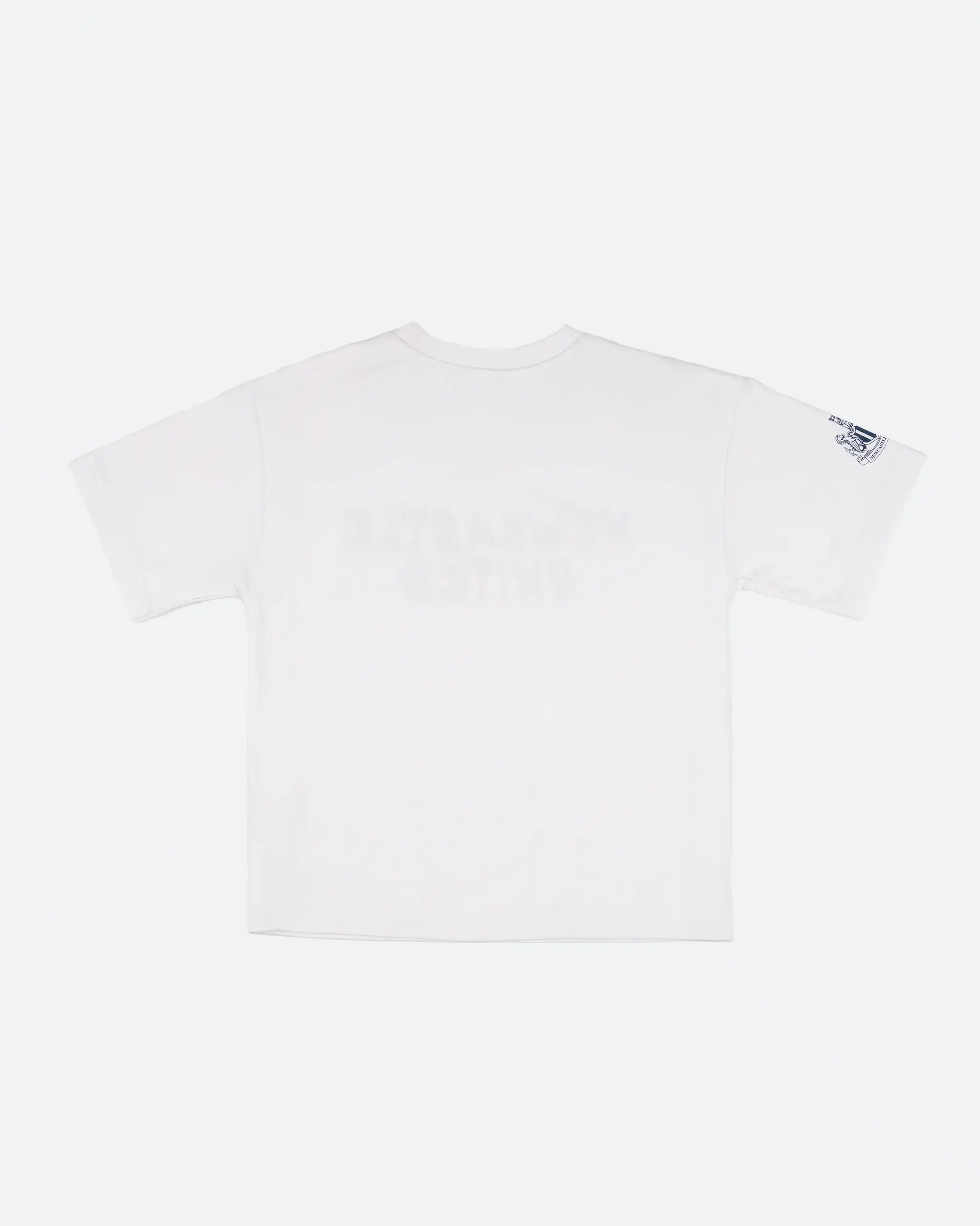Newcastle United Boy's White Graffiti Print T-Shirt