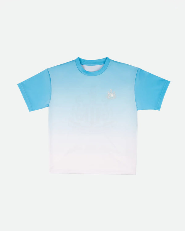 Newcastle United Boy's Blue Ombre T-Shirt