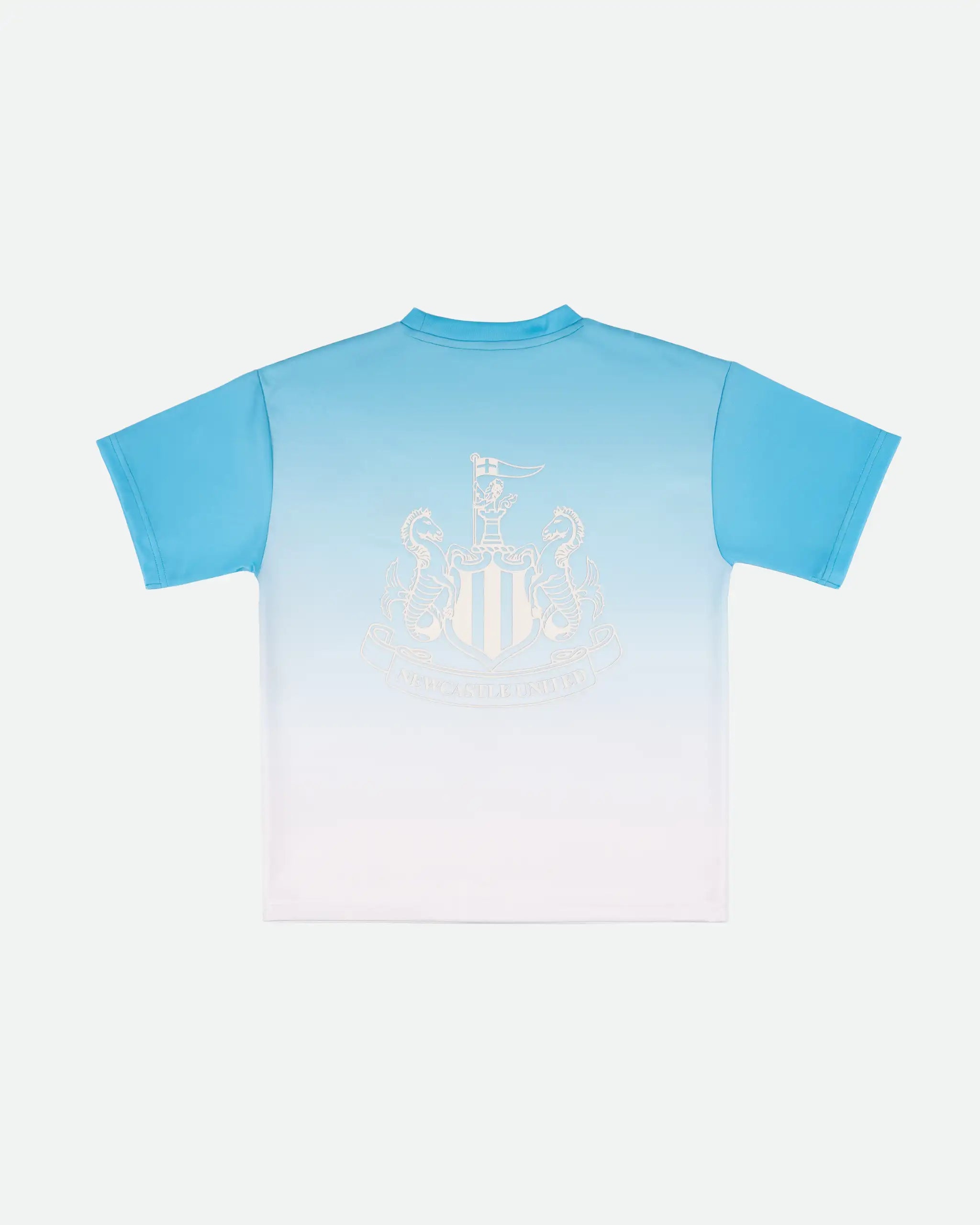 Newcastle United Boy's Blue Ombre T-Shirt