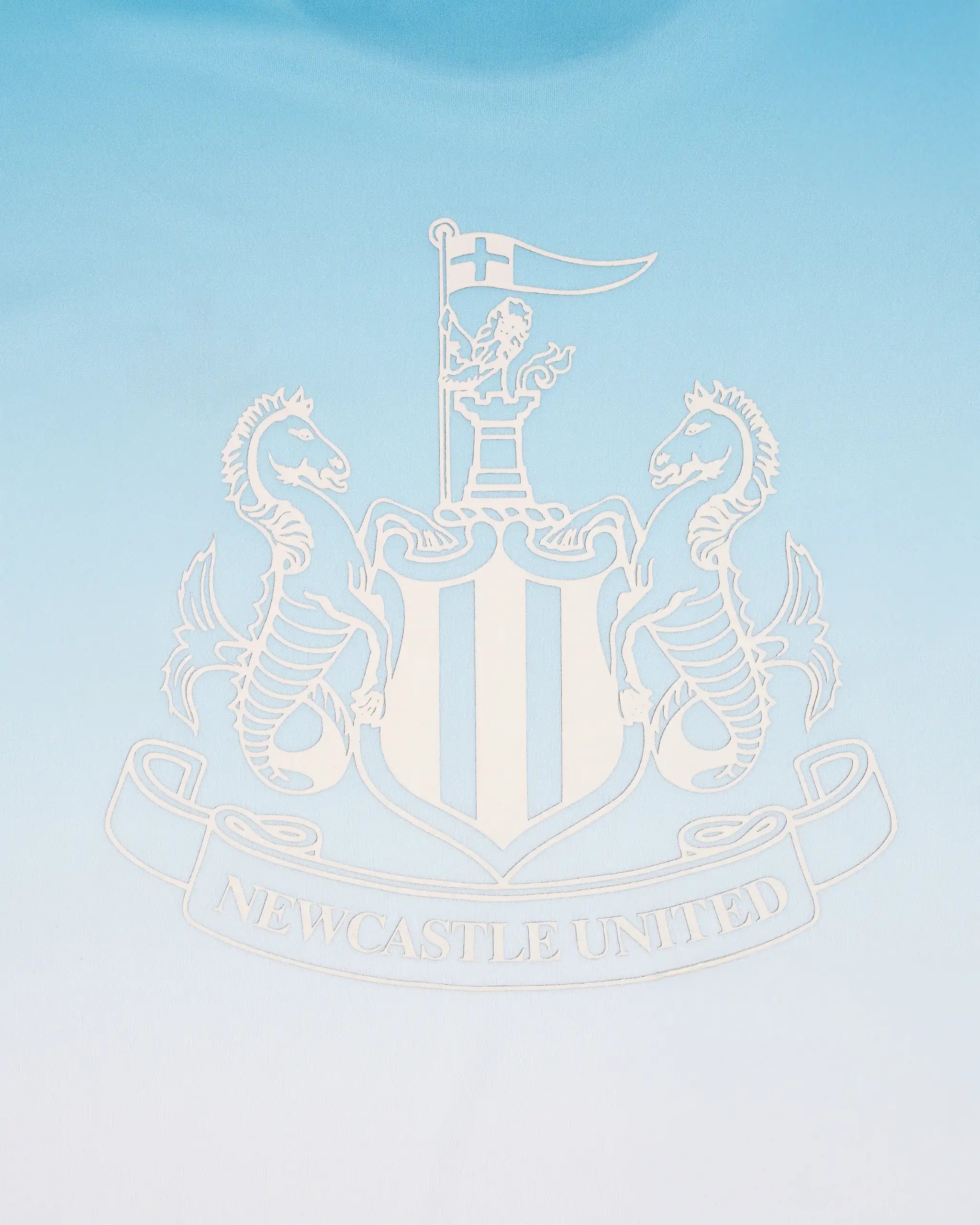 Newcastle United Boy's Blue Ombre T-Shirt