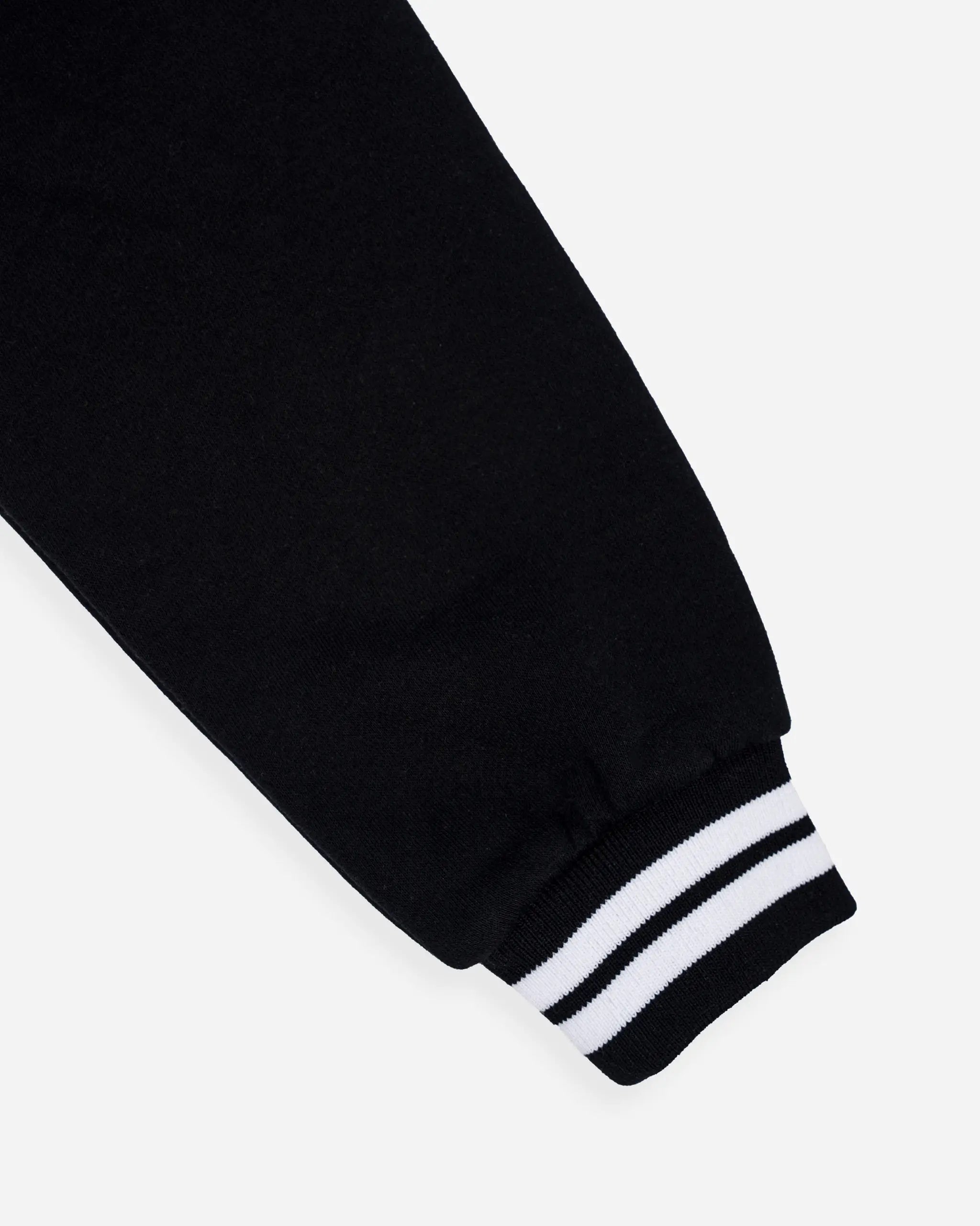 Newcastle United Girl's Black Cropped Hoodie