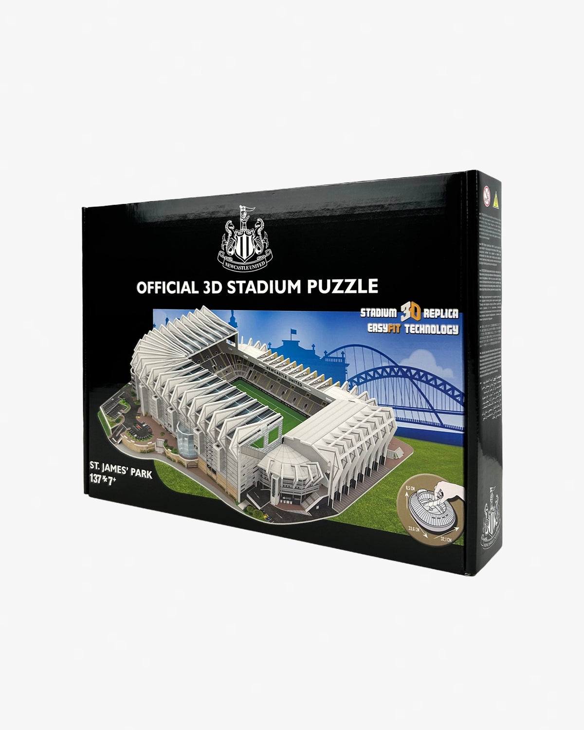 Newcastle United St. James' Park 3D Stadium Puzzle