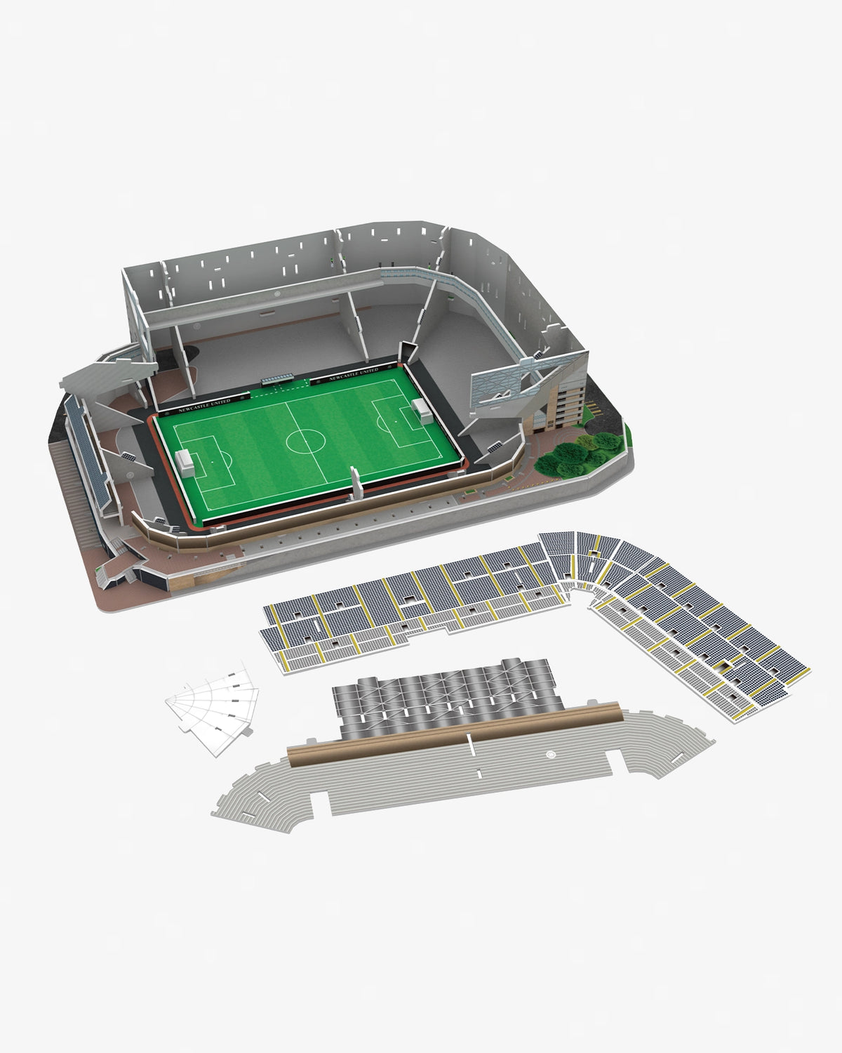 Newcastle United St. James' Park 3D Stadium Puzzle