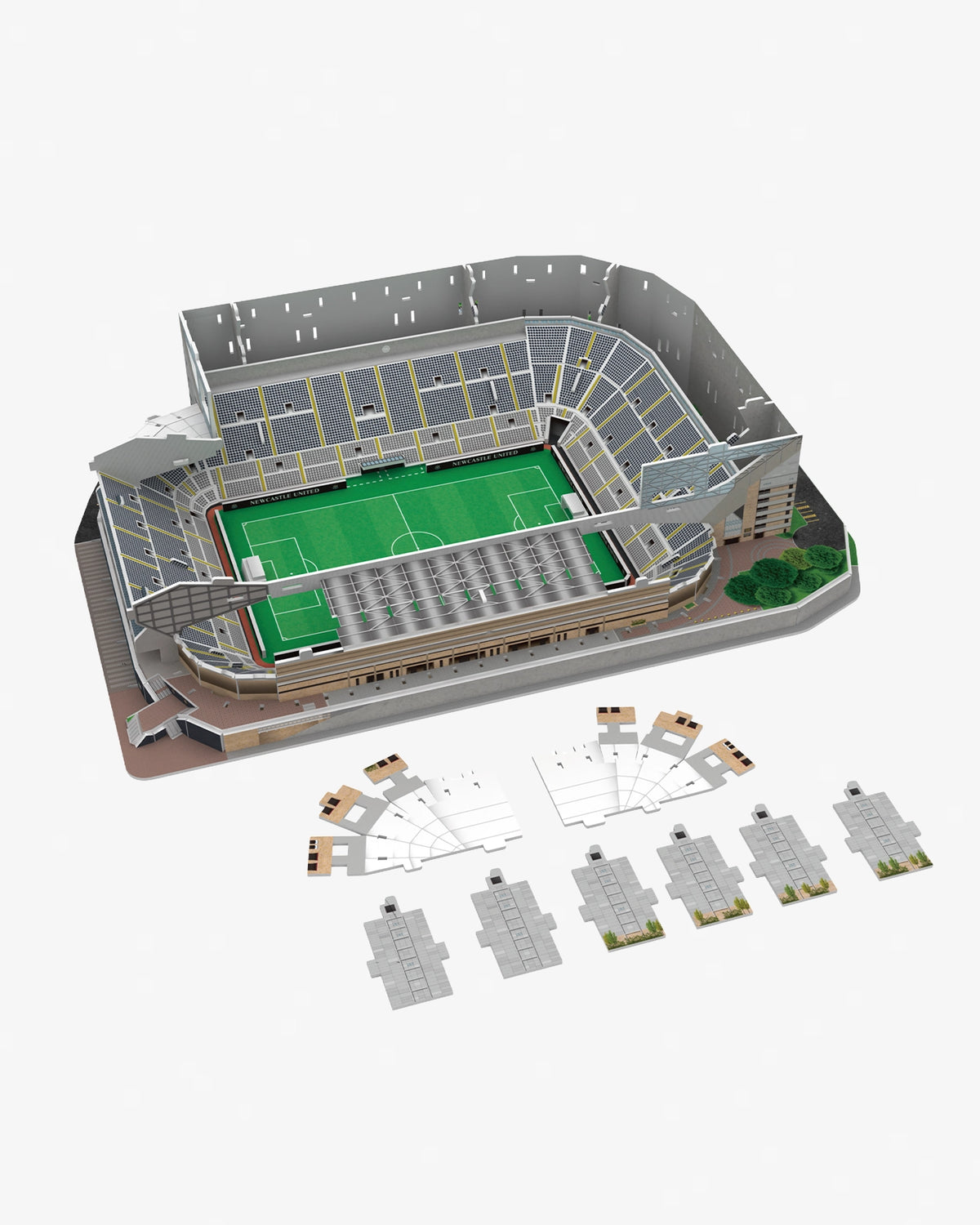 Newcastle United St. James' Park 3D Stadium Puzzle