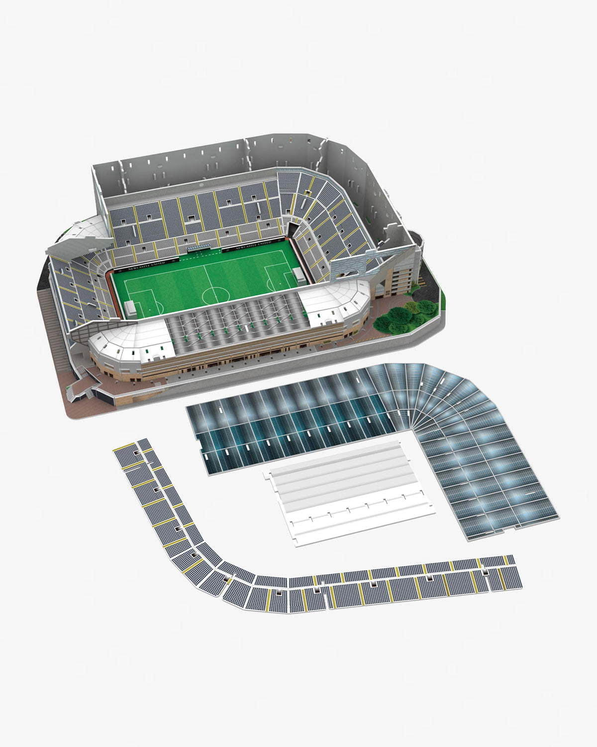 Newcastle United St. James' Park 3D Stadium Puzzle