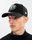 Newcastle United New Era Magpie Retro Crest Black 9FORTY Cap
