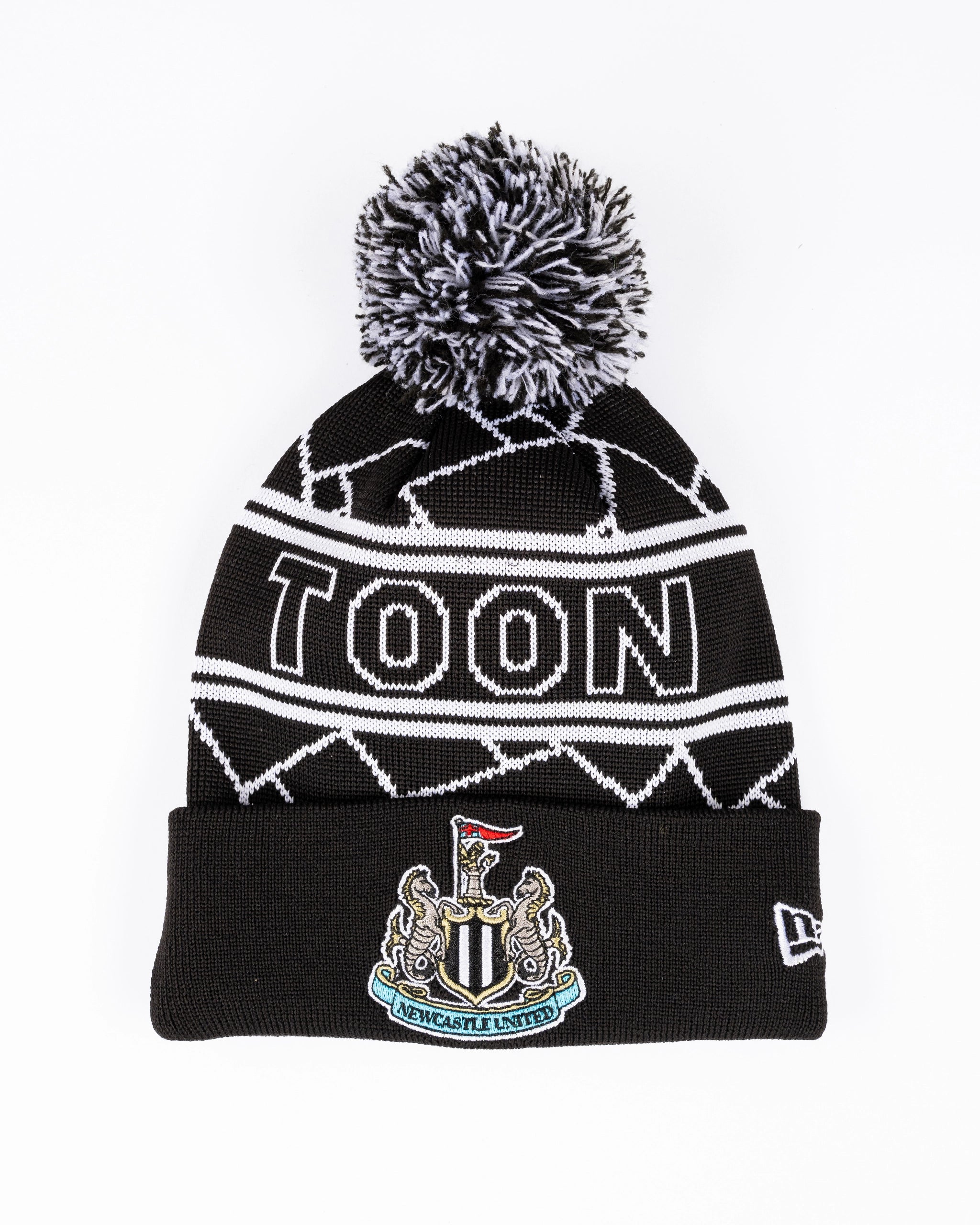 Newcastle United New Era Toon Army Knit Beanie Hat