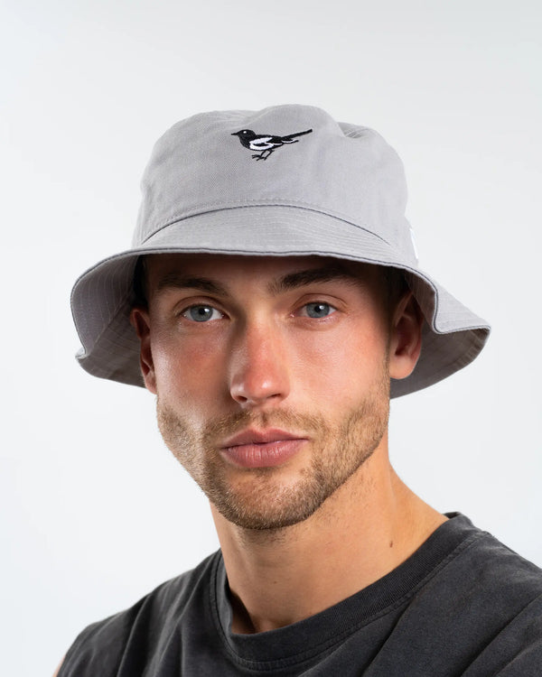 Newcastle United New Era Grey Magpie Bucket Hat