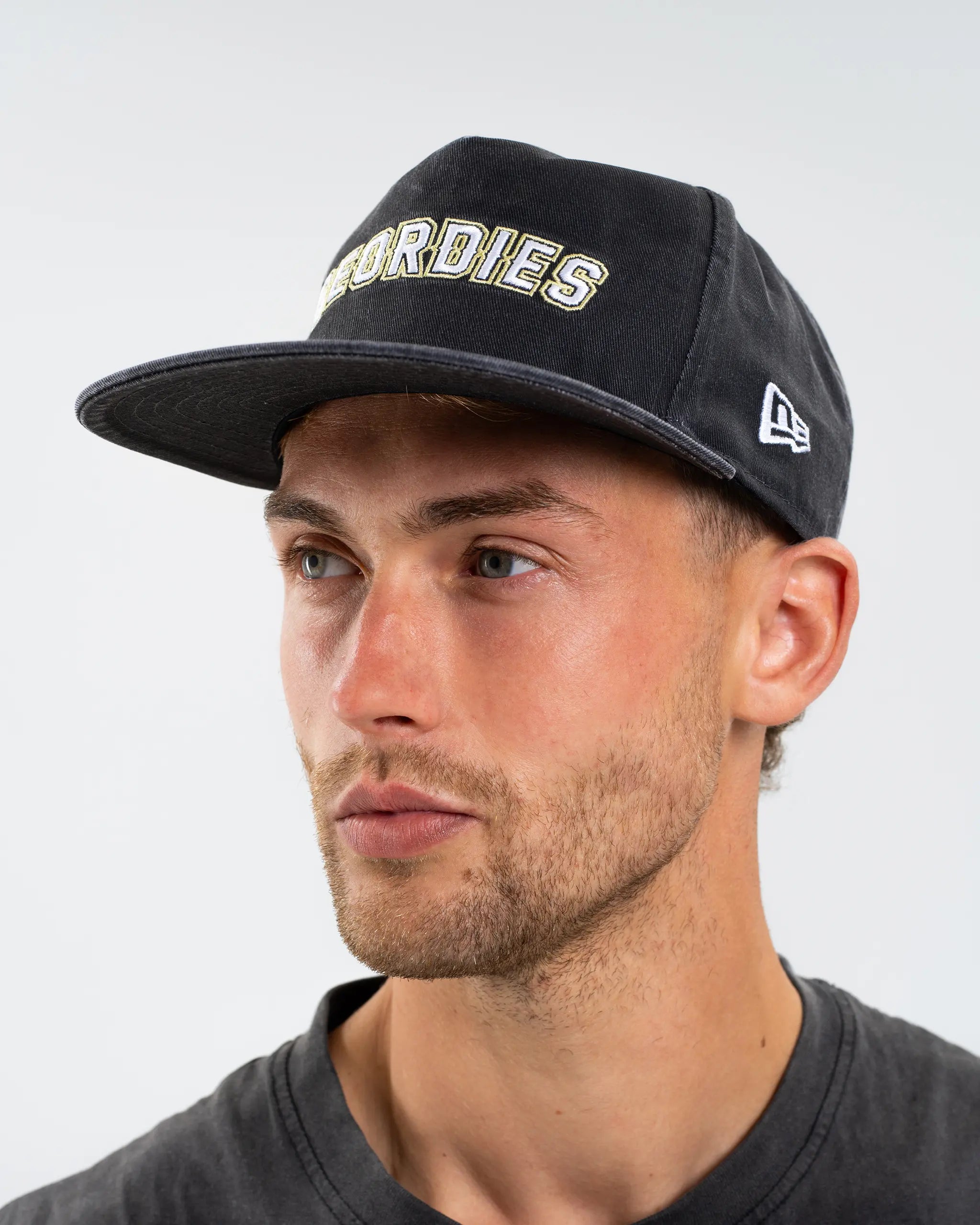 Newcastle United New Era Black Italian Washed 19TWENTY Cap