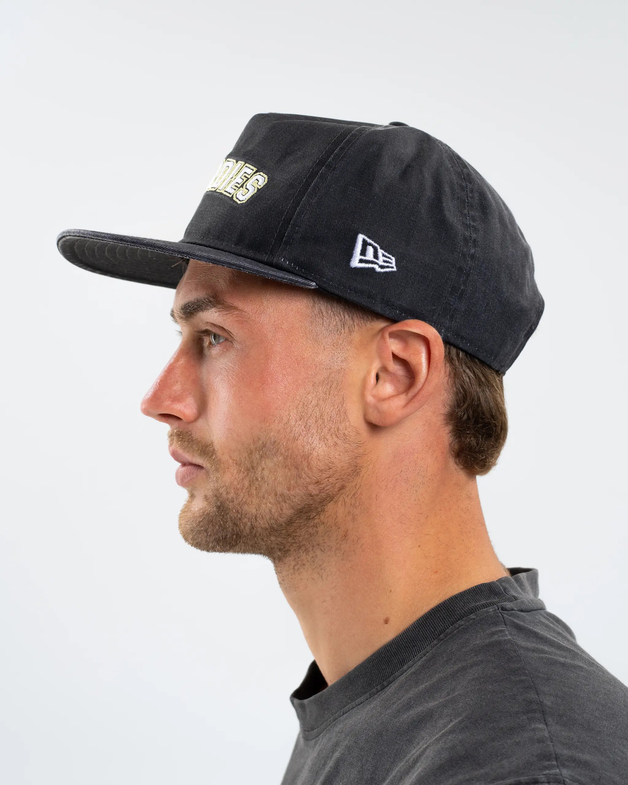 Newcastle United New Era Black Italian Washed 19TWENTY Cap