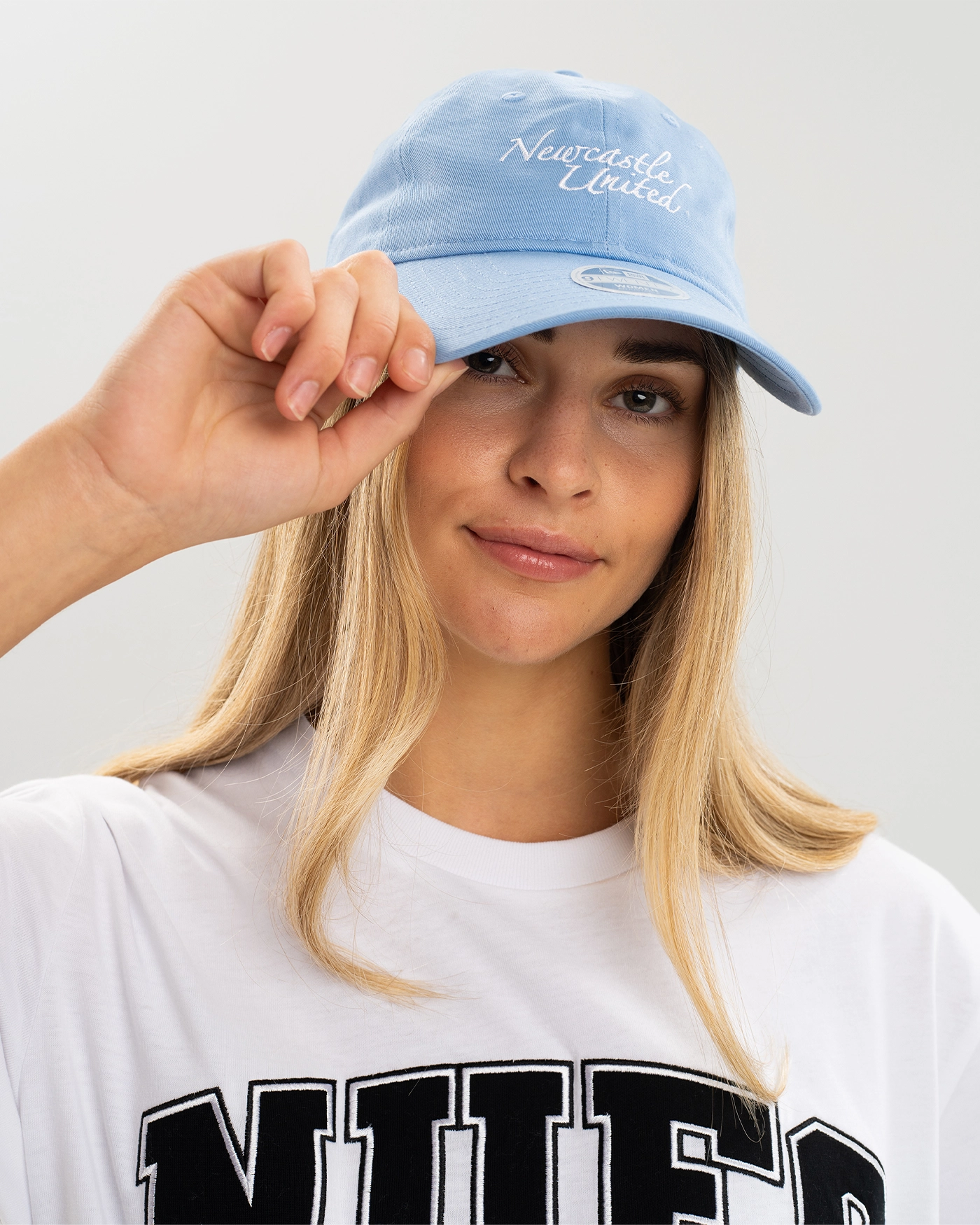 Newcastle United New Era Women's Light Blue 9TWENTY Adjustable Cap