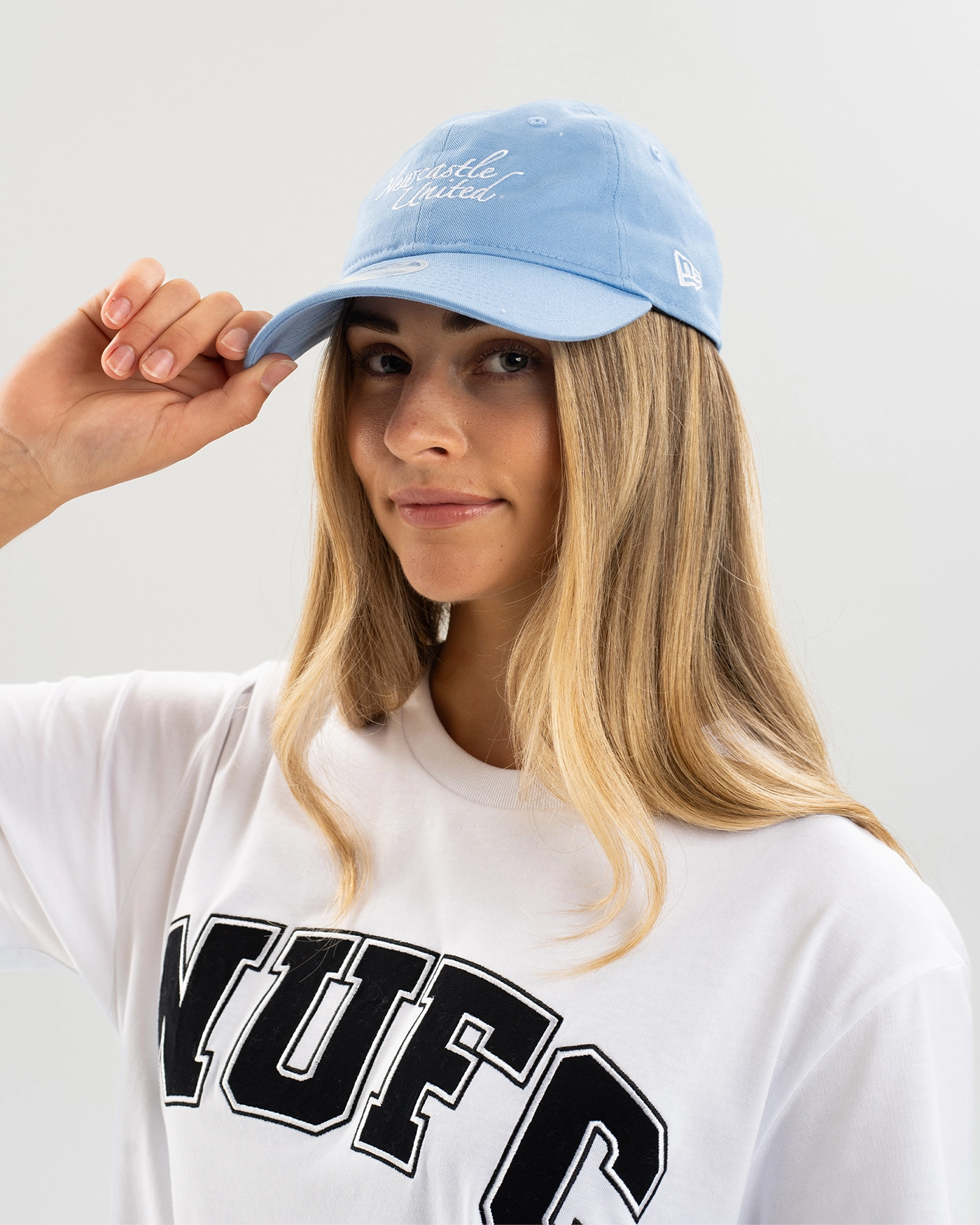Newcastle United New Era Women's Light Blue 9TWENTY Adjustable Cap