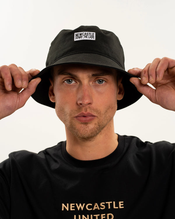 Newcastle United New Era Howay The Lads Black Bucket Hat