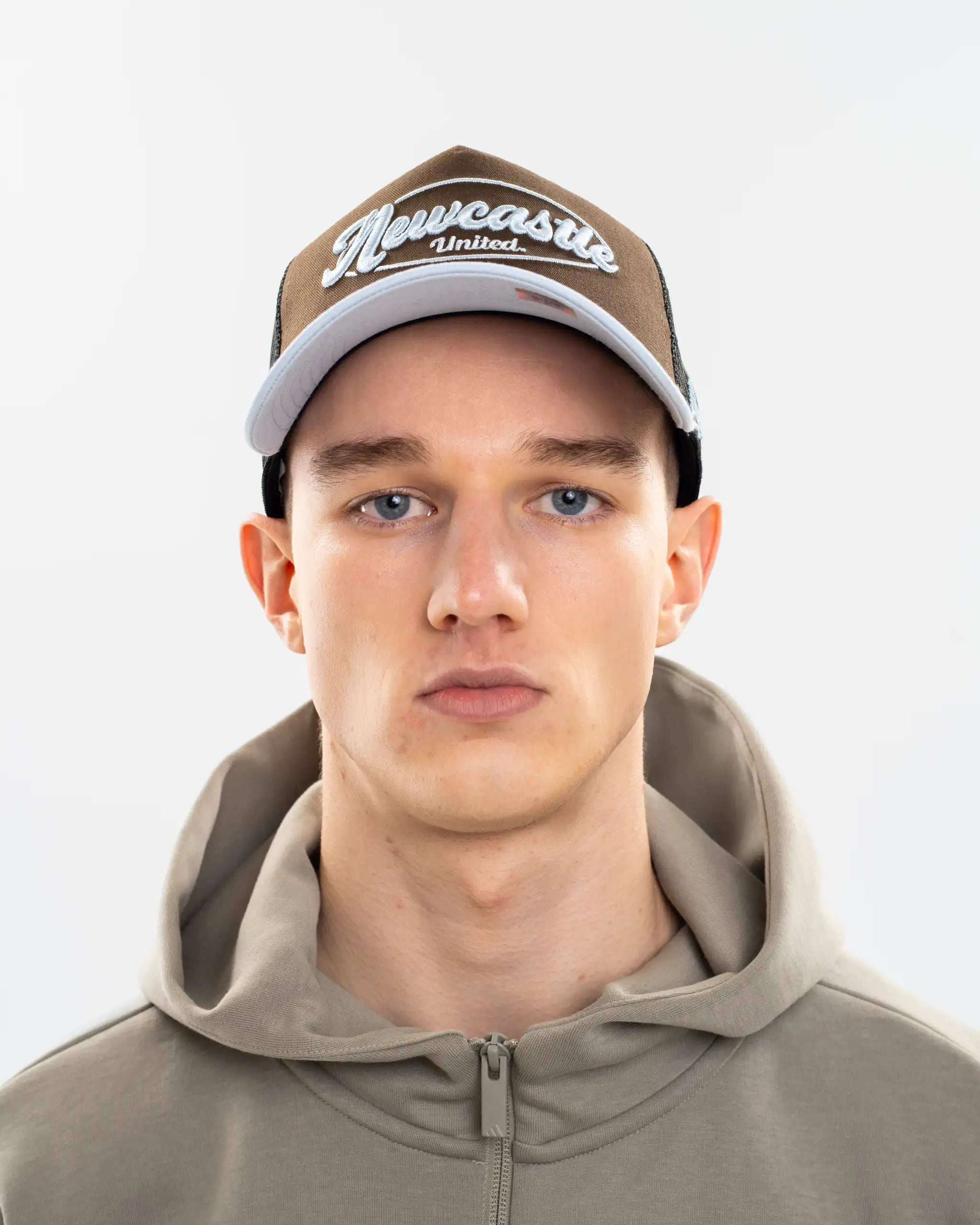 Newcastle United New Era Seasonal Brown EF Trucker Cap