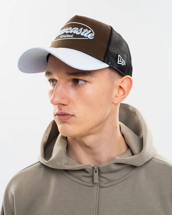 Newcastle United New Era Seasonal Brown EF Trucker Cap