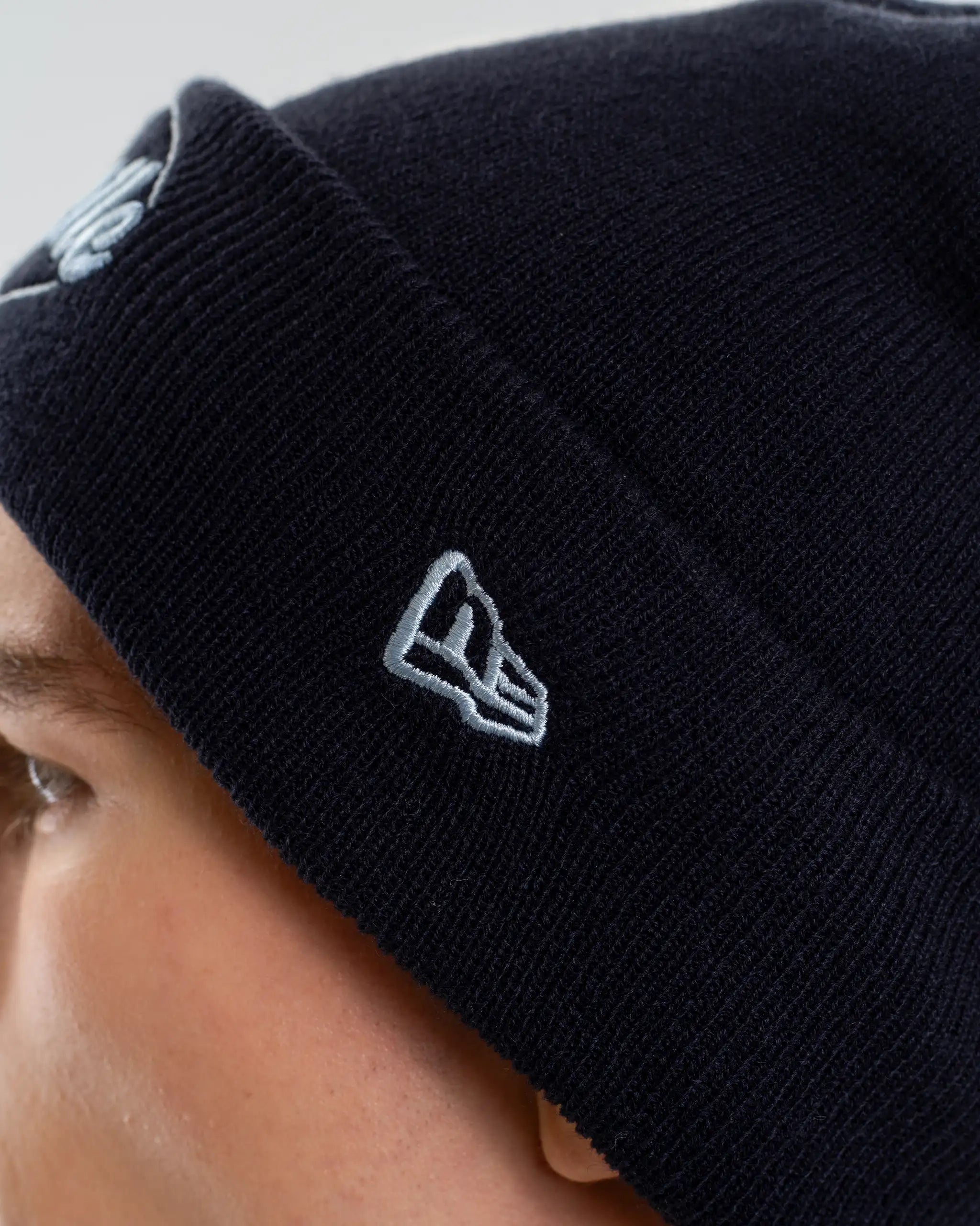 Newcastle United New Era Seasonal Navy Cuff Beanie