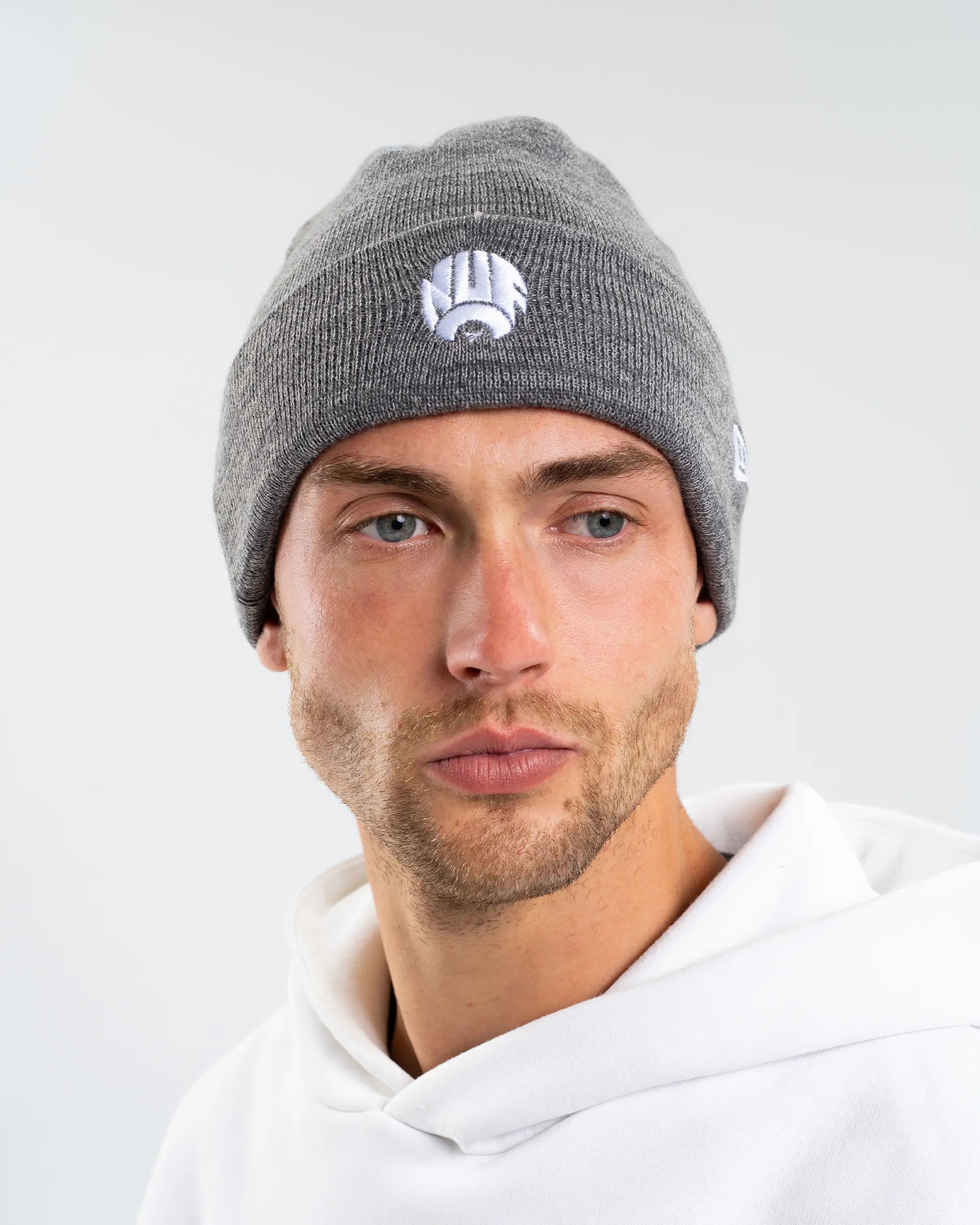 Newcastle United New Era Grey Retro Beanie