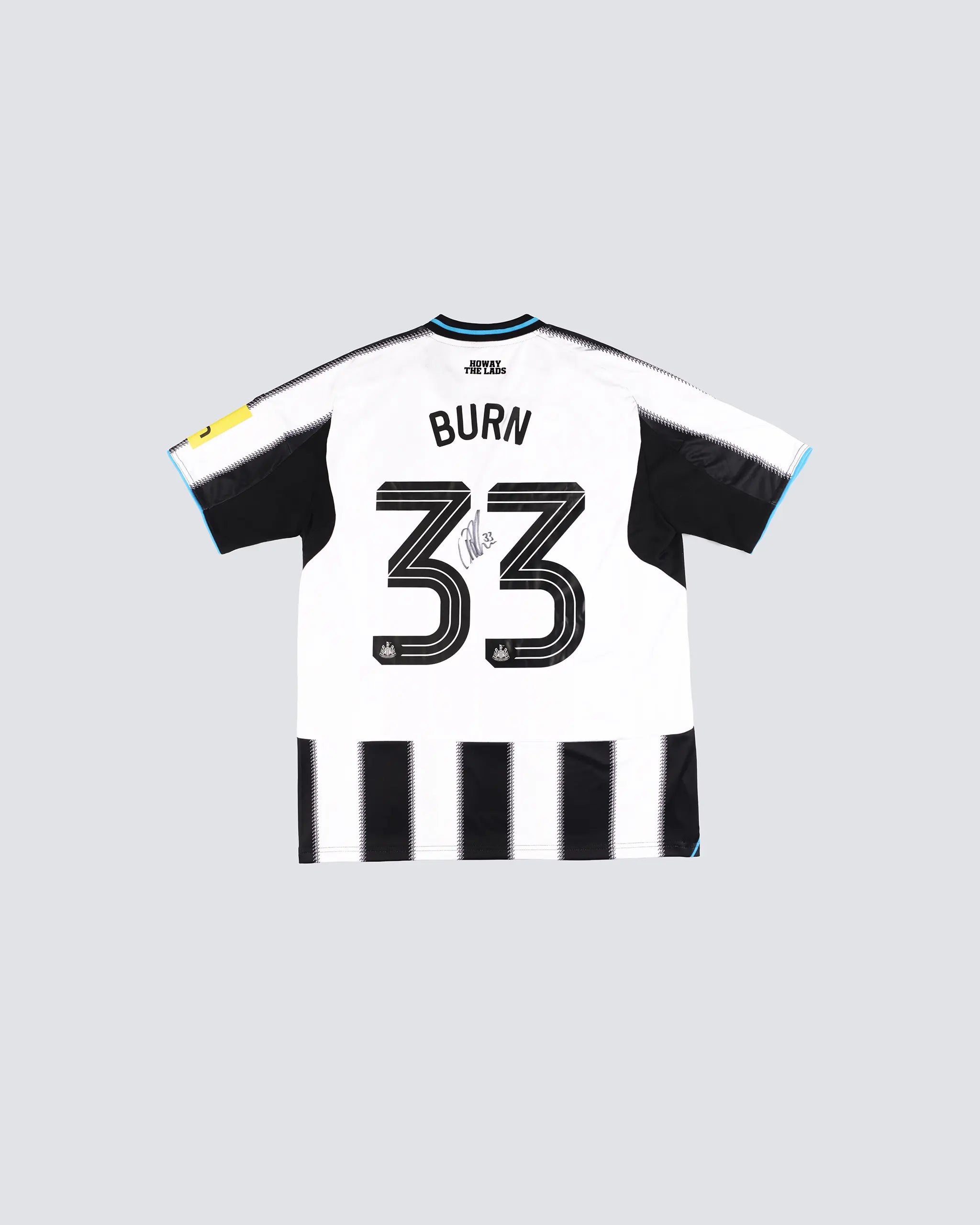 Newcastle United BURN 25/26 Boxed Signed Home Shirt