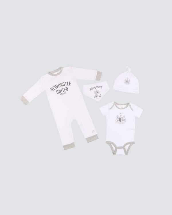 Newcastle United Infant's 4-Piece Sleep Suit Set