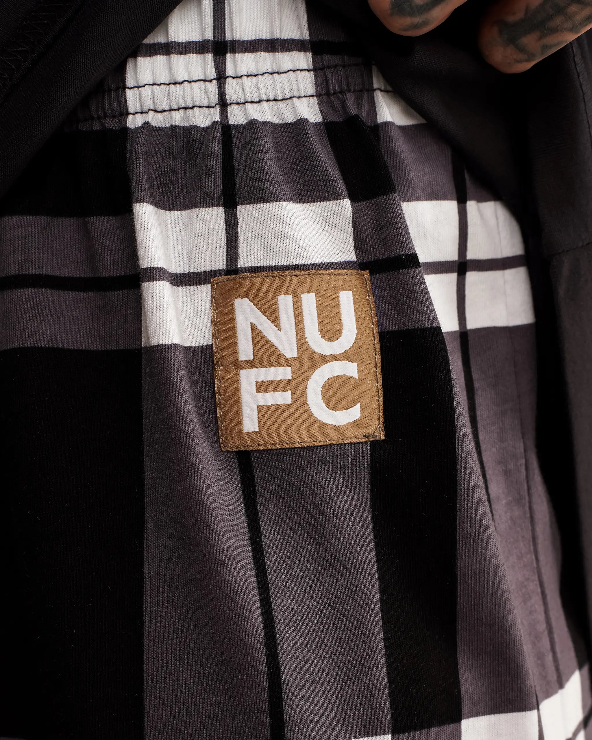 Newcastle United Men's Check Pyjama Set