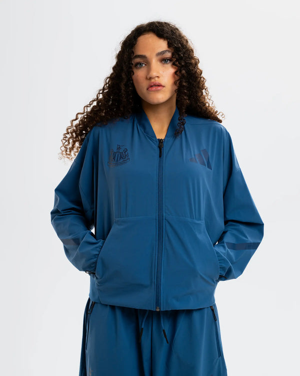 Newcastle United adidas Z.N.E Women's Dusky Petrol Bomber Jacket
