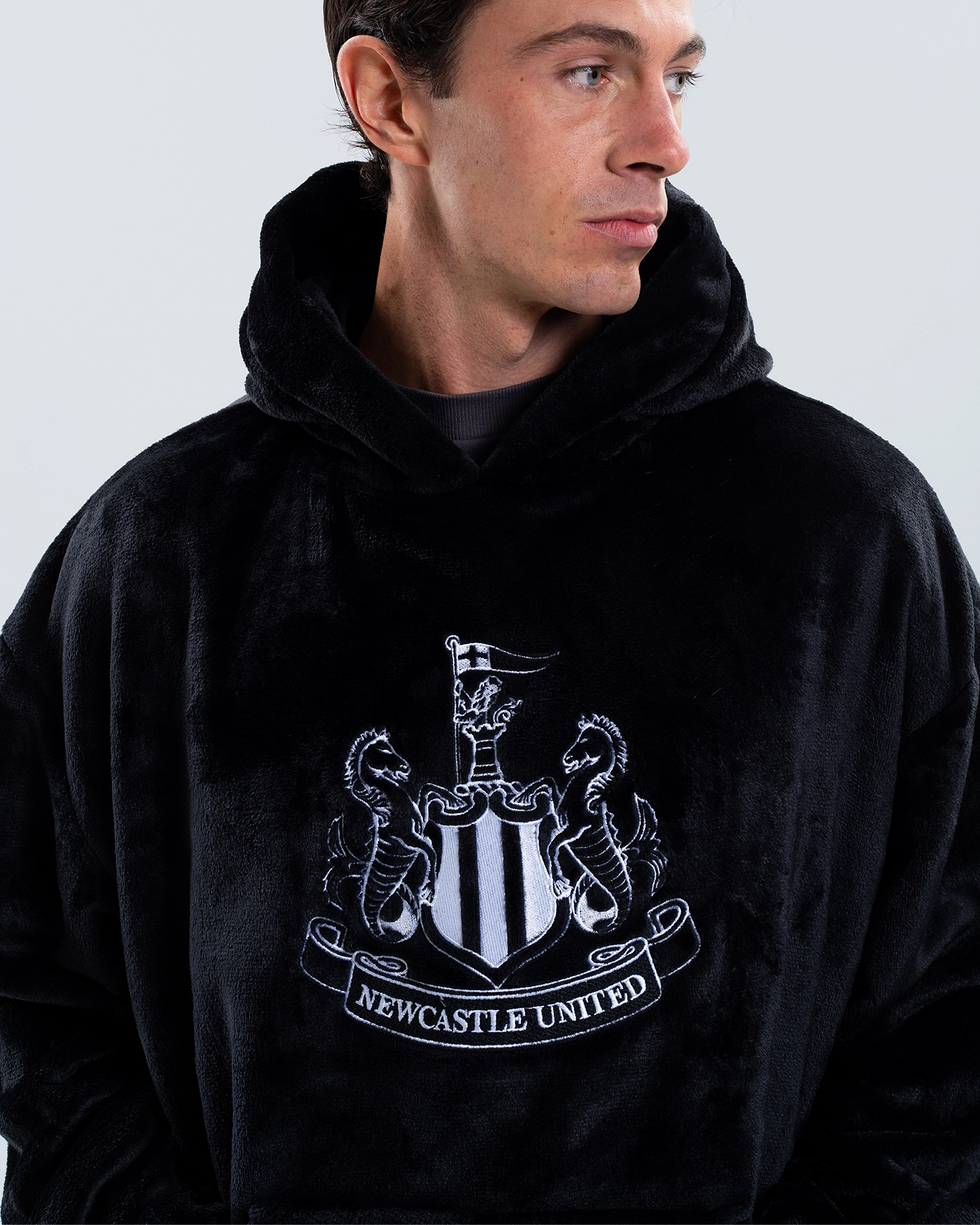 Newcastle United Adult's Oversized Lounge Hoodie
