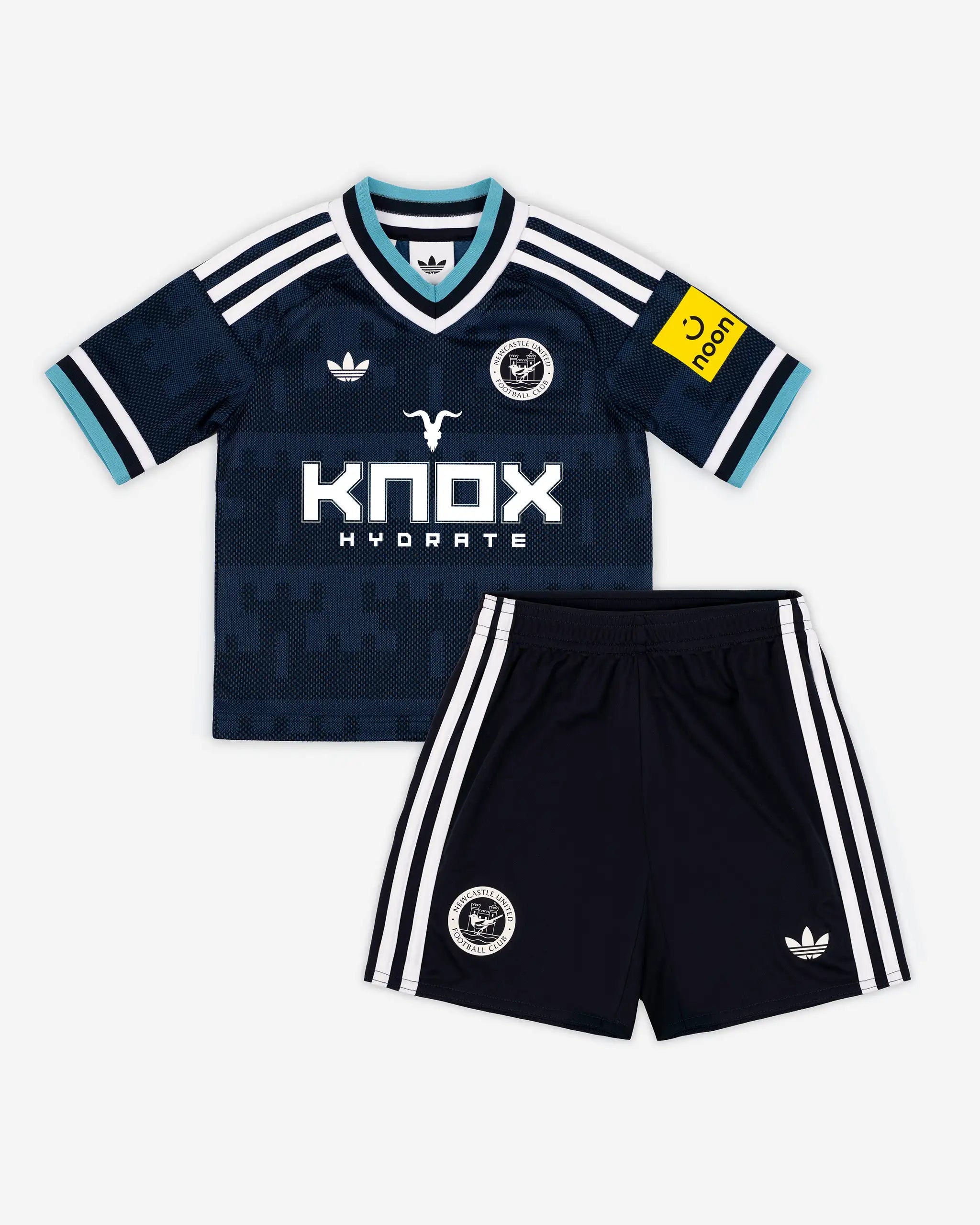 Newcastle United adidas 26/27 Away Mini Kit