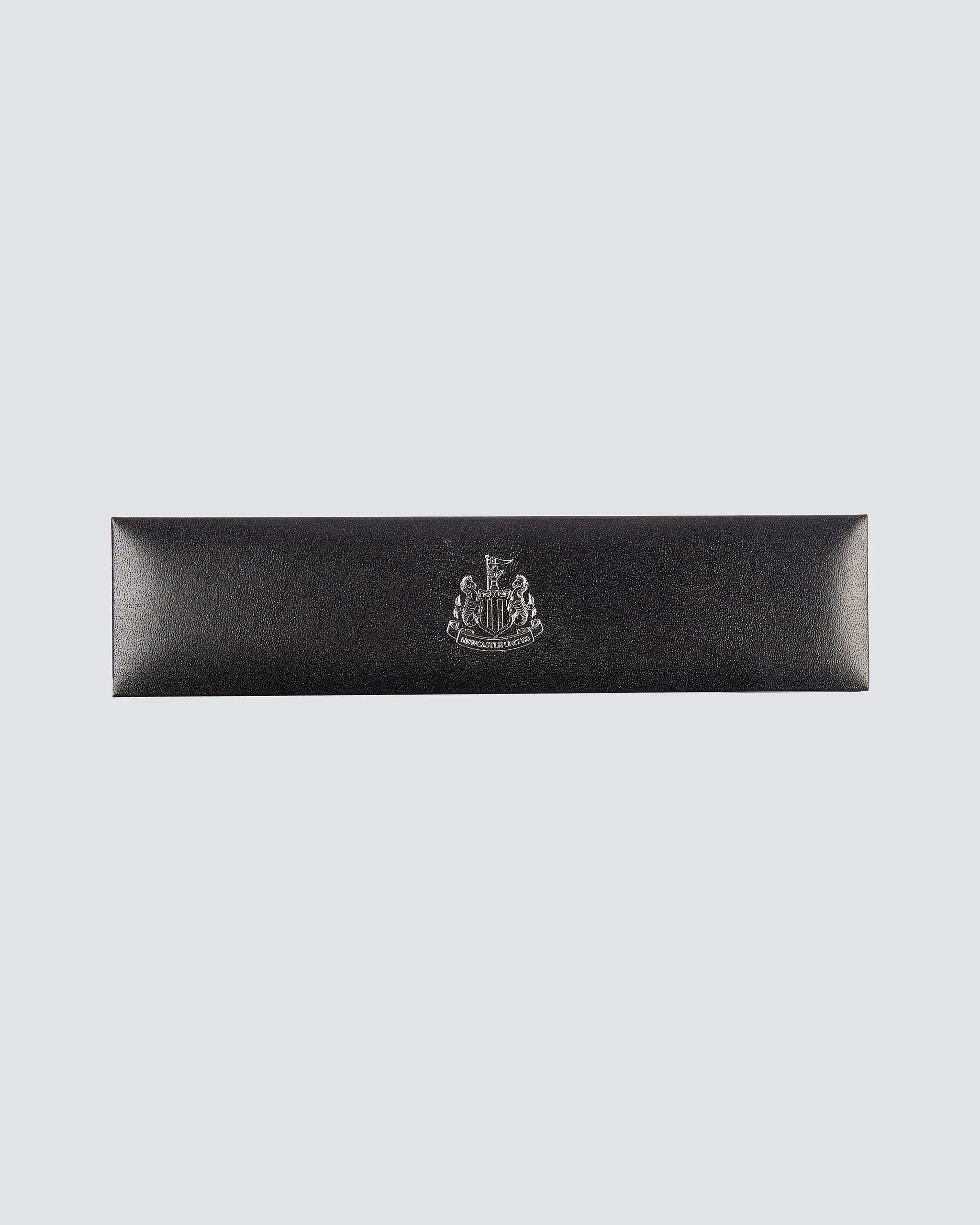 Newcastle United Black Leather Bracelet
