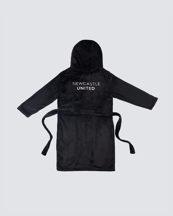 Newcastle United Kids' Black Dressing Gown