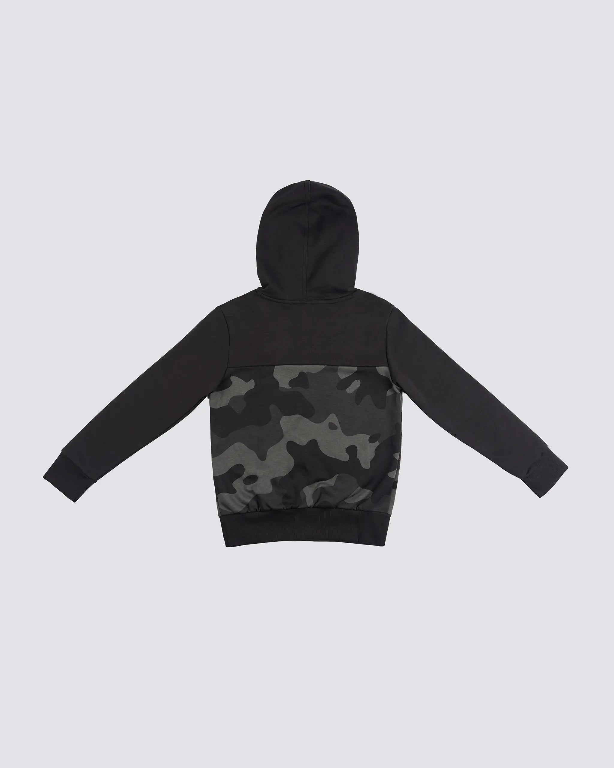 Newcastle United adidas Kid's Black Camo Hoodie