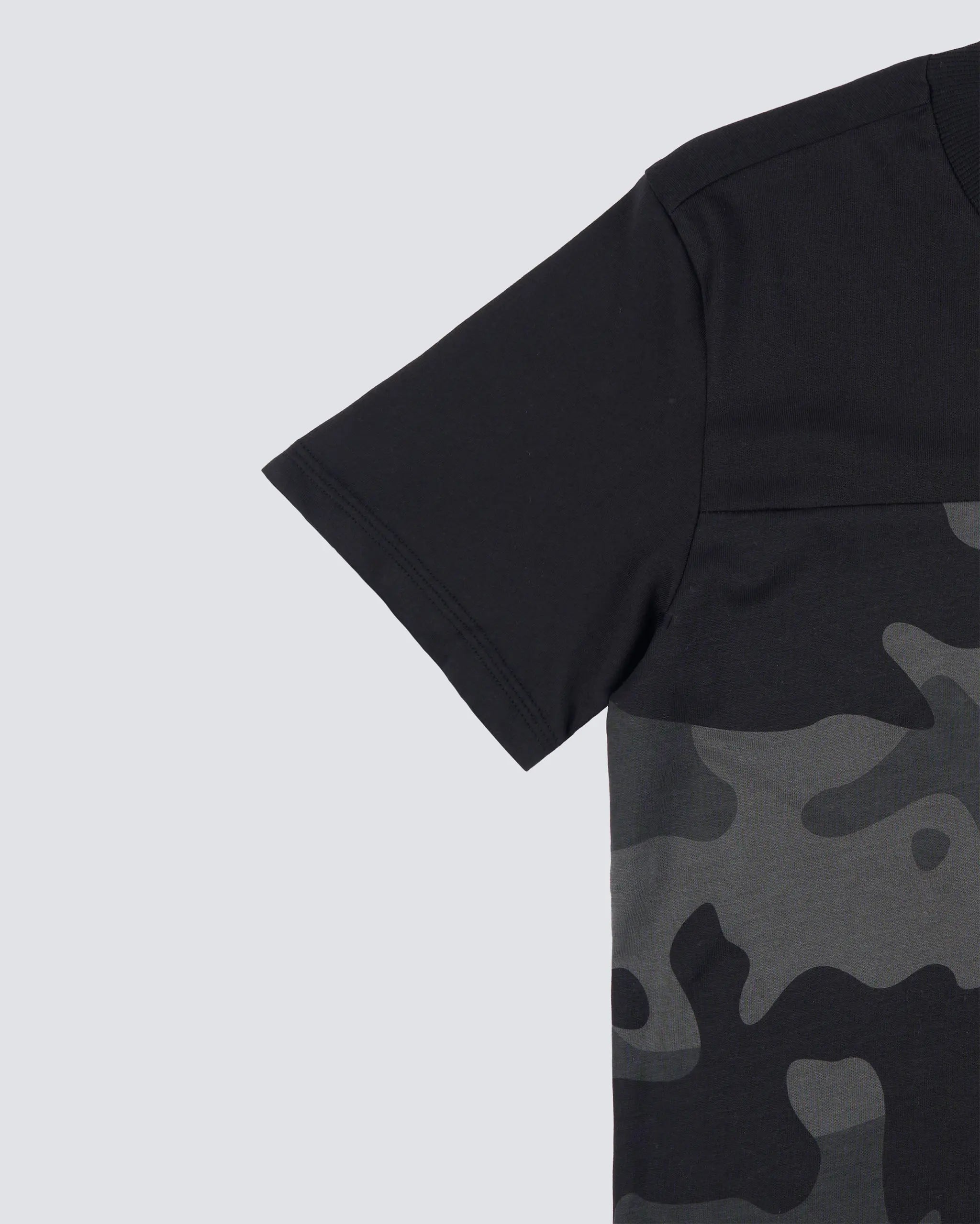 Newcastle United adidas Kid's Black Camo T-Shirt