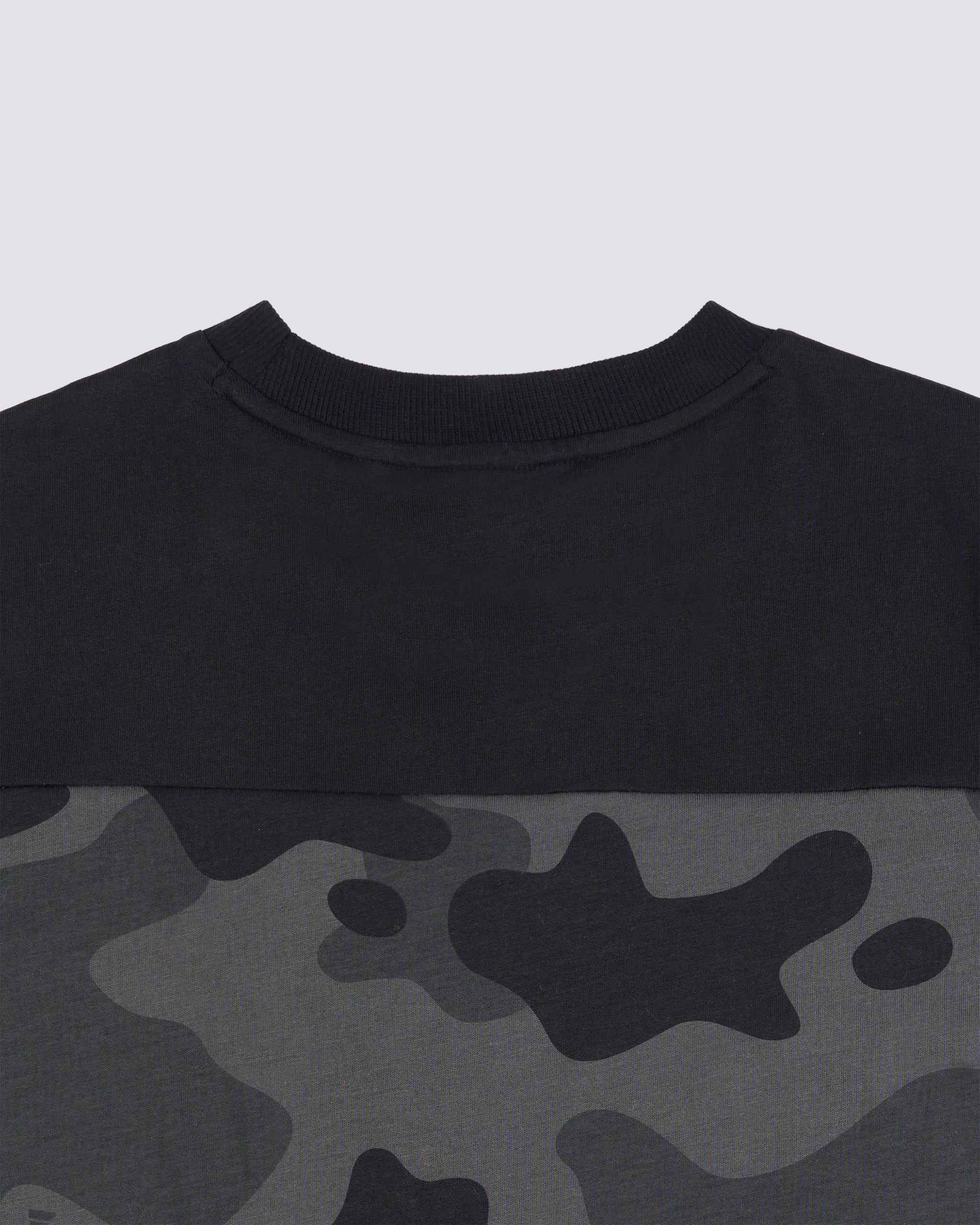 Newcastle United adidas Kid's Black Camo T-Shirt