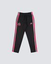 Newcastle United adidas Kid's Black and Pink 3-Stripe Joggers