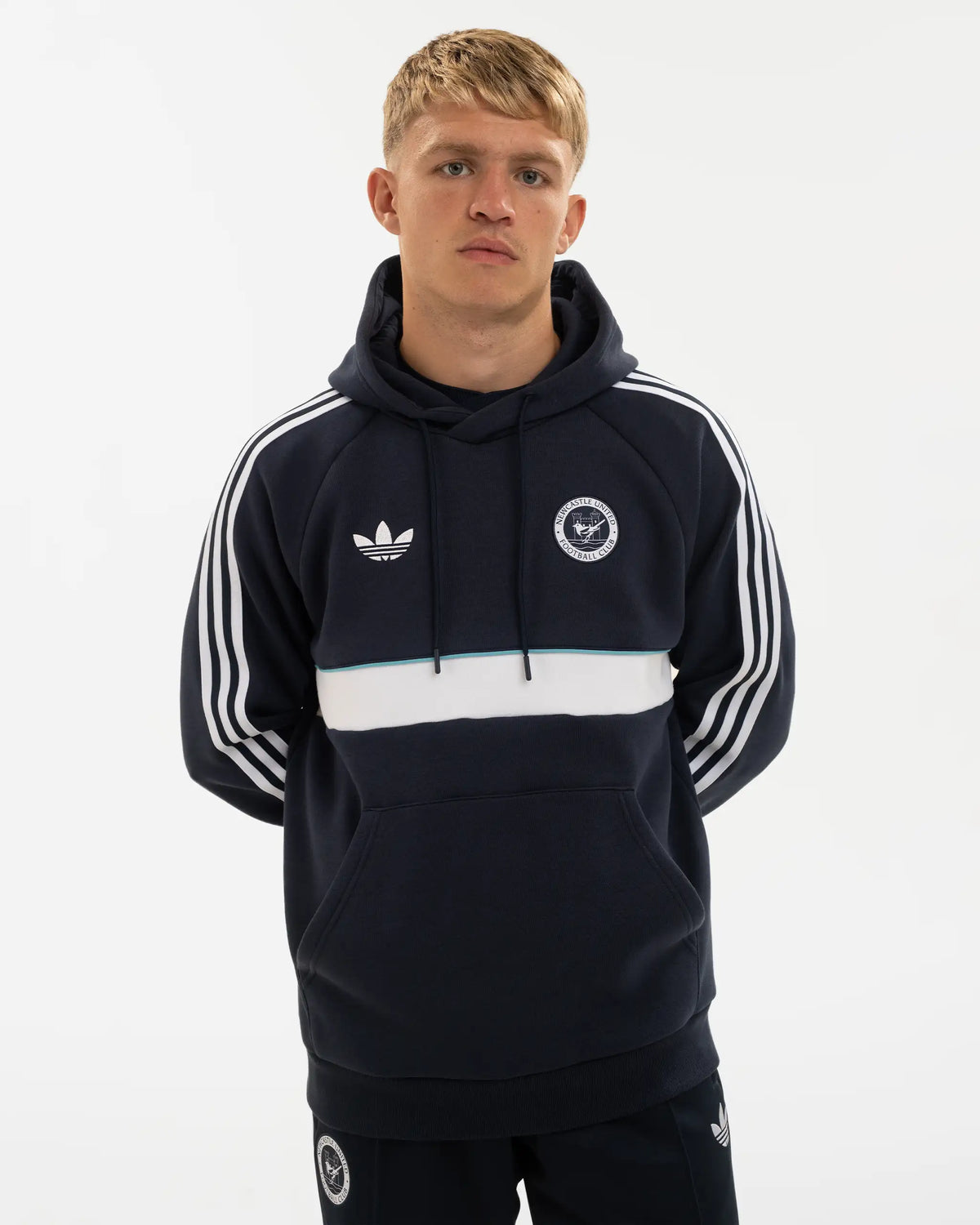 Newcastle United adidas Originals Navy Hoodie