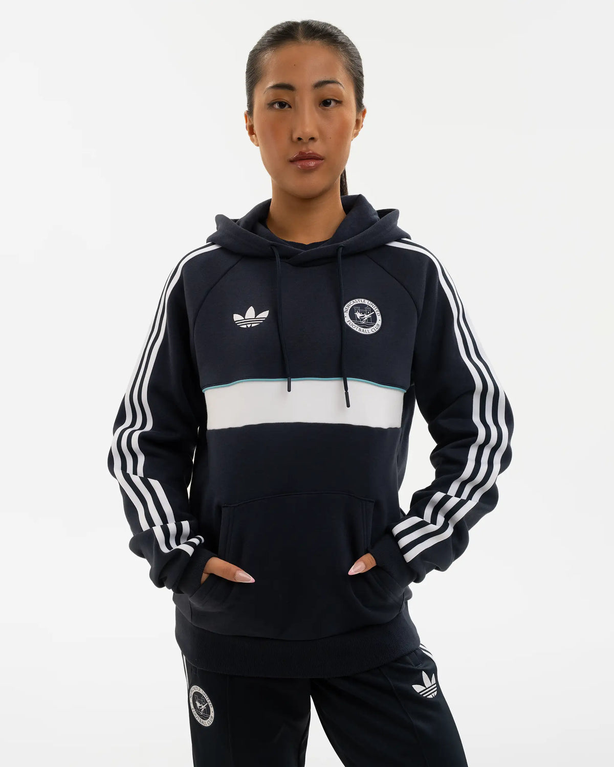 Newcastle United adidas Originals Navy Hoodie