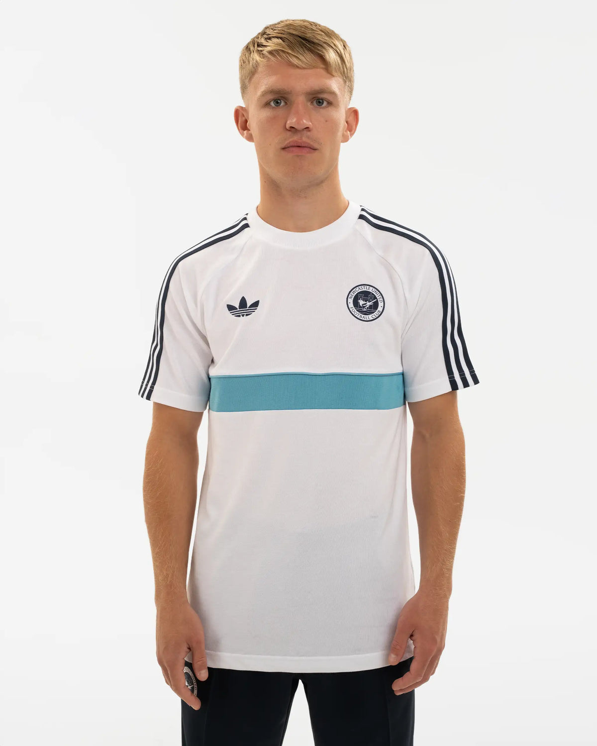 Newcastle United adidas Originals White T-Shirt