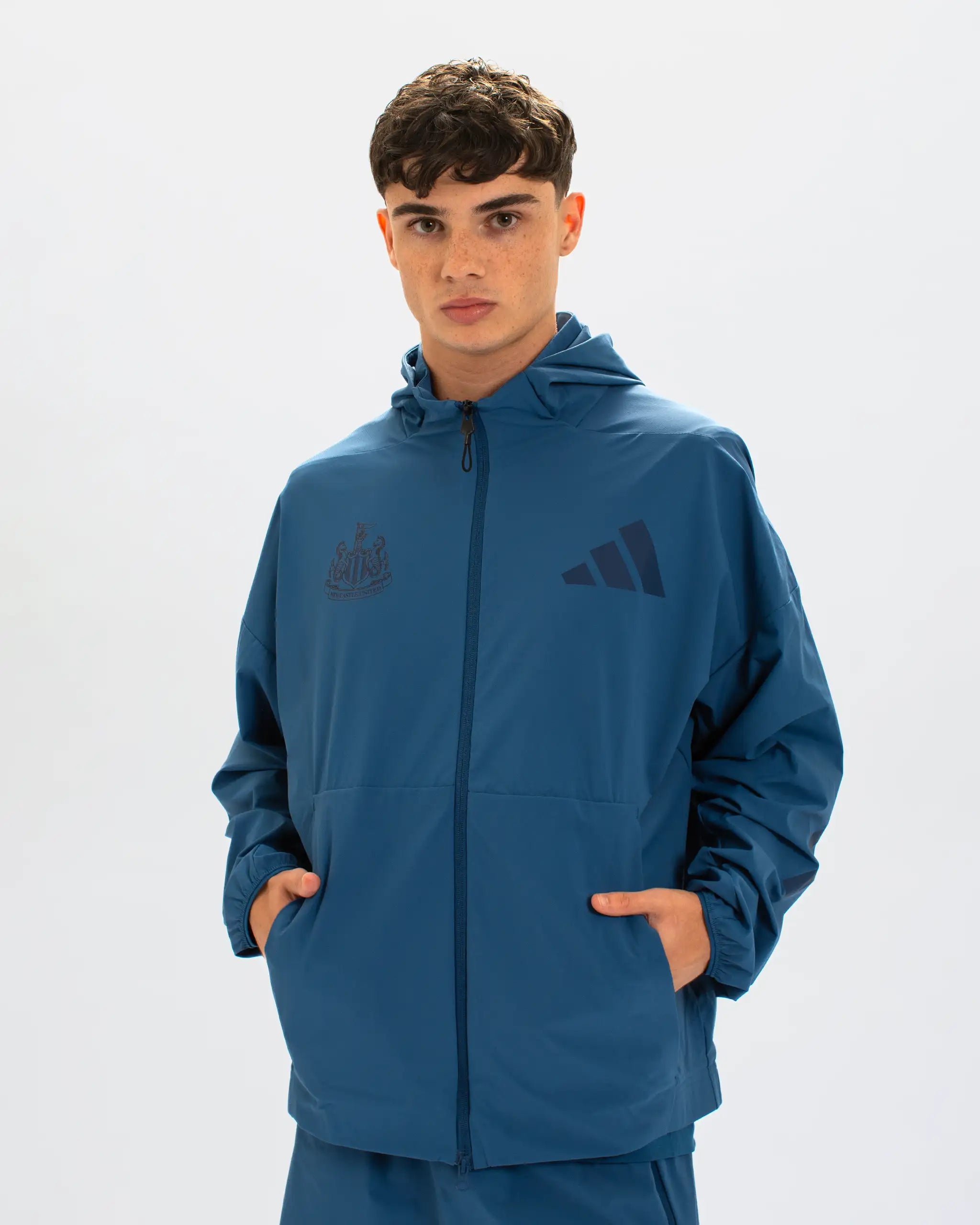 Newcastle United adidas Z.N.E Men's Dusky Petrol Track Top