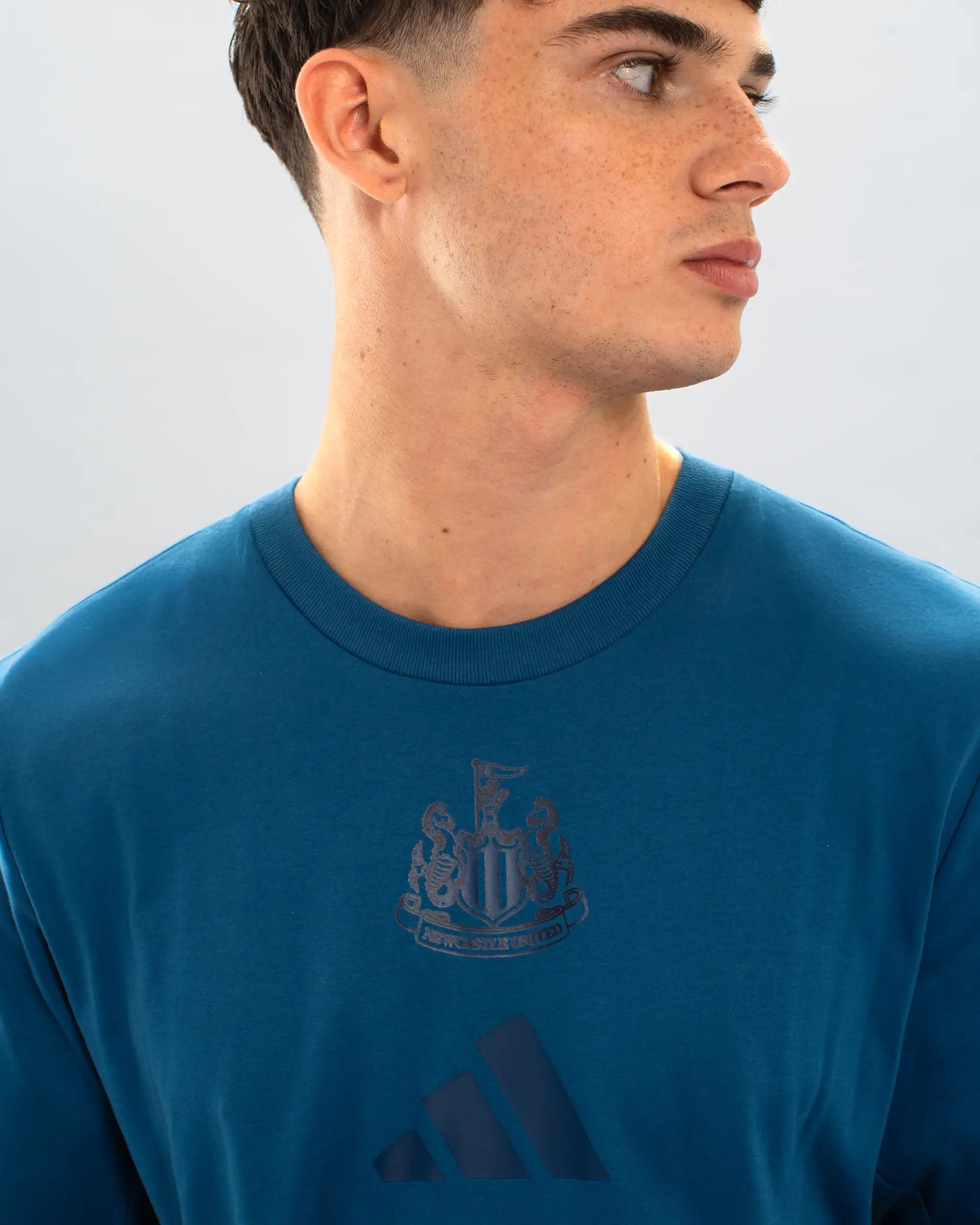 Newcastle United adidas Z.N.E Men's Dusky Petrol T-Shirt