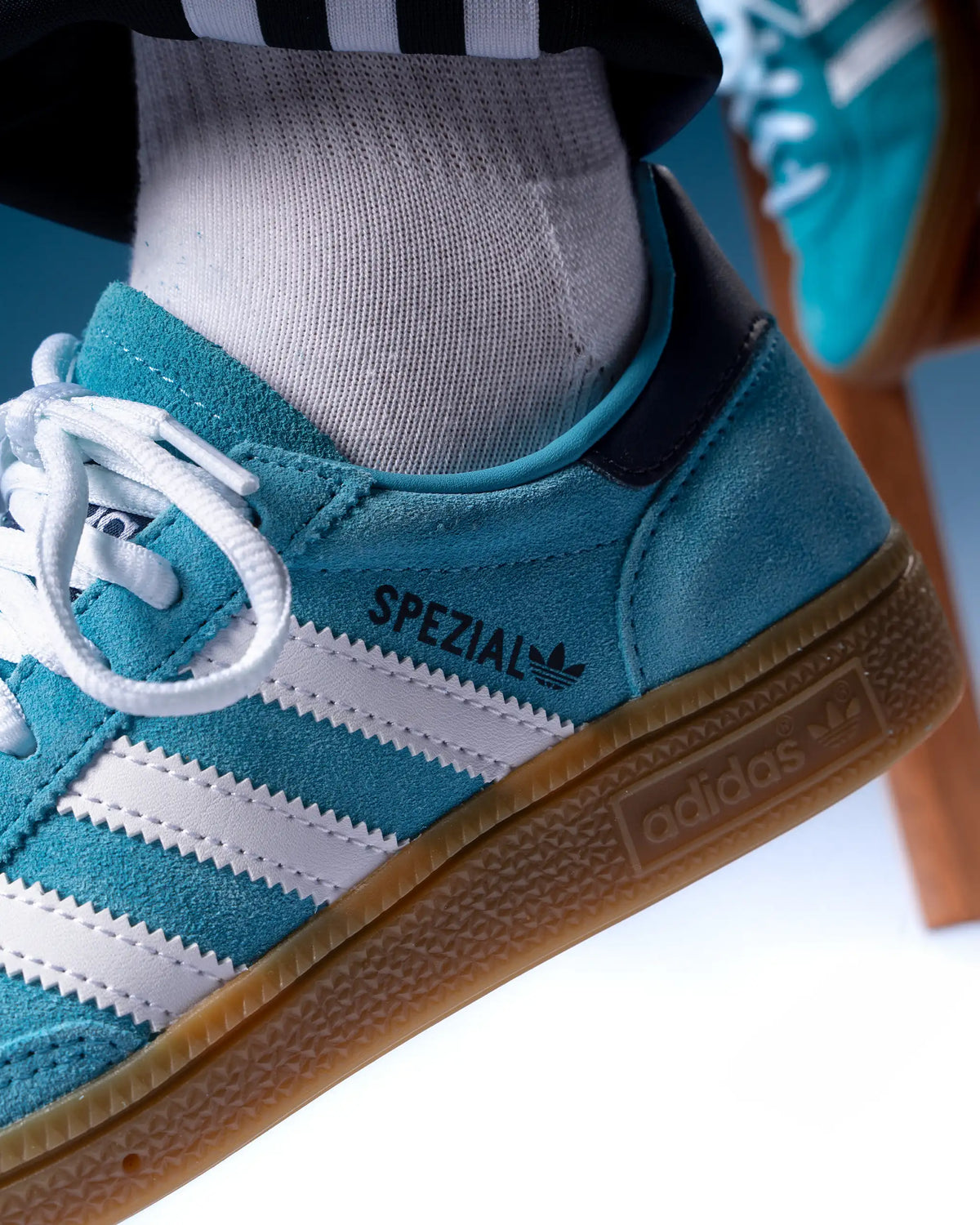 Newcastle United adidas Blue Handball Spezial Trainers