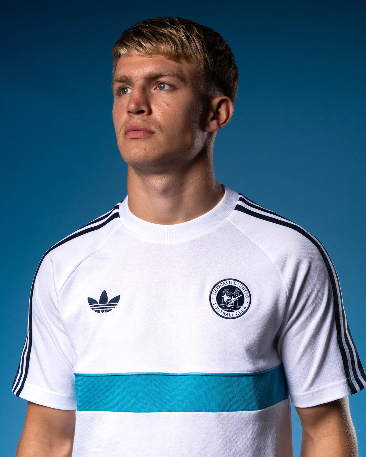Newcastle United adidas Originals White T-Shirt