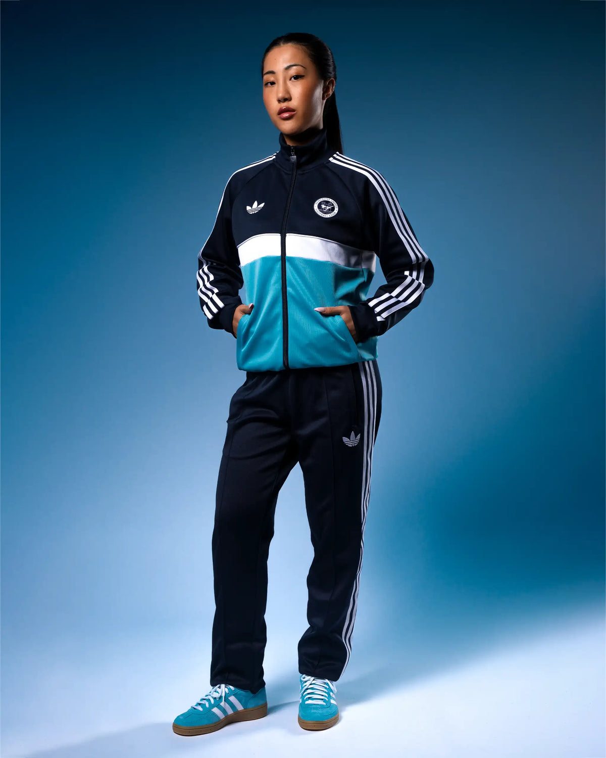 Newcastle United adidas Originals Navy Straight Leg Track Pants
