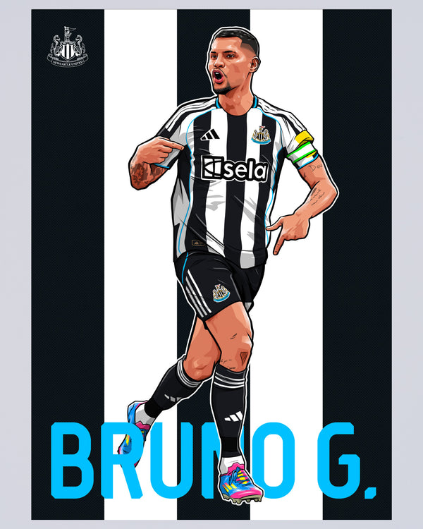 Newcastle United BRUNO G. Poster