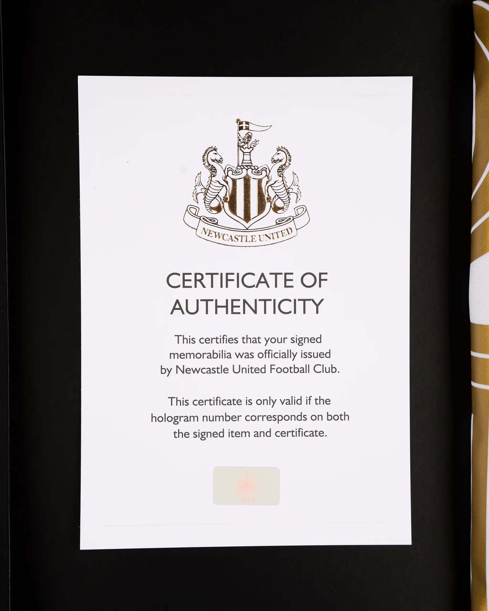 Newcastle United BURN 24/25 Boxed Signed Carabao Cup Winners Shirt