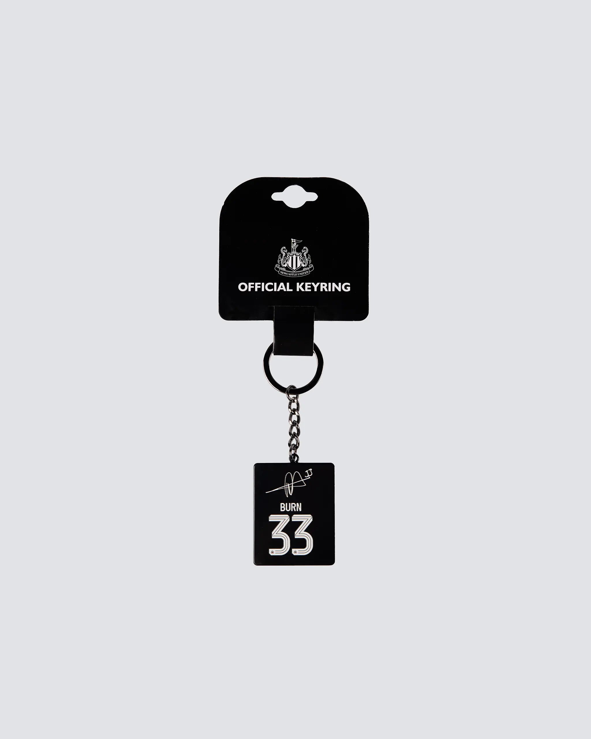 Newcastle United Burn Keyring