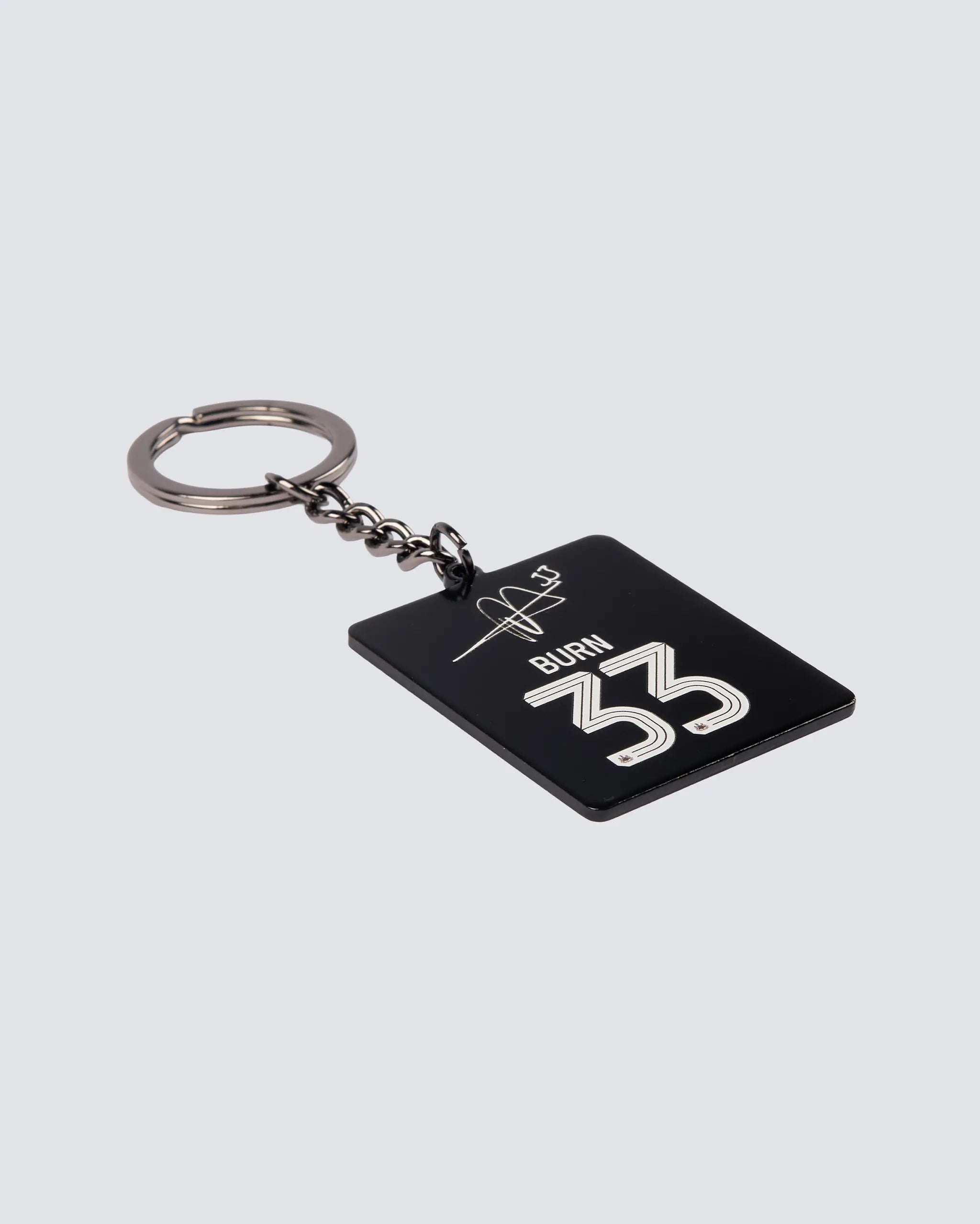 Newcastle United Burn Keyring