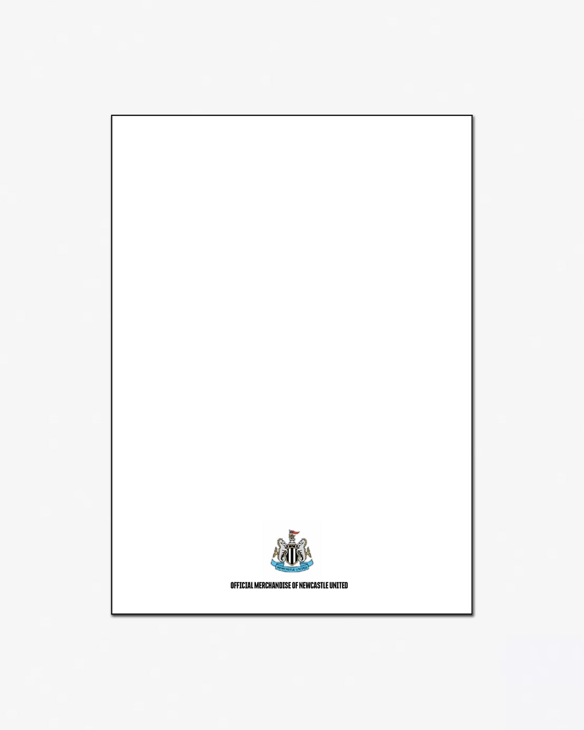 Newcastle United Magpies Christmas Card