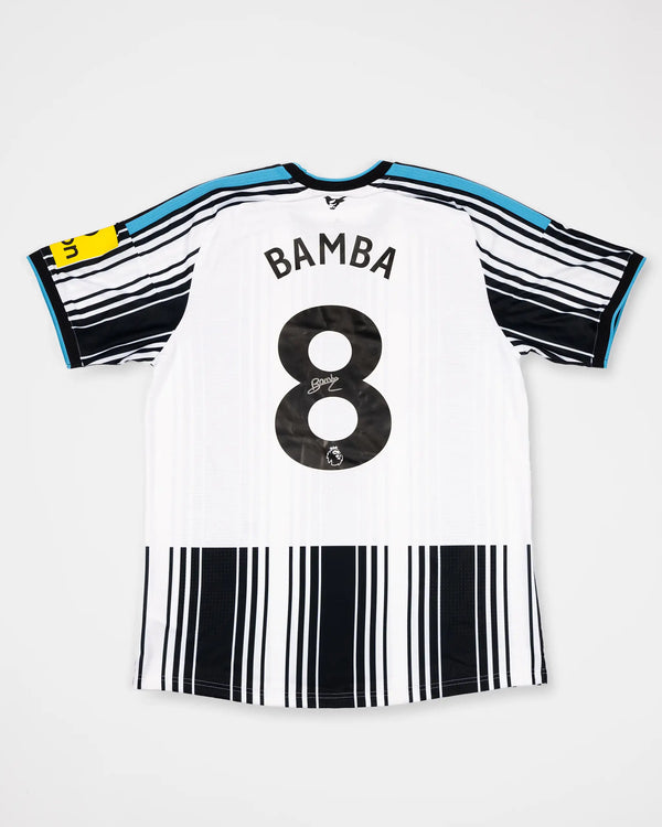 Newcastle United BAMBA 26/27 Boxed Signed Authentic Home Shirt