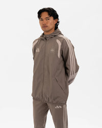 Newcastle United adidas 26/27 Coach's Range Beige All Weather Jacket