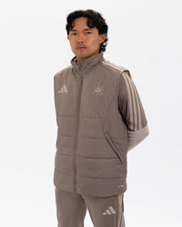 Newcastle United adidas 26/27 Coach's Range Reversible Beige Gilet