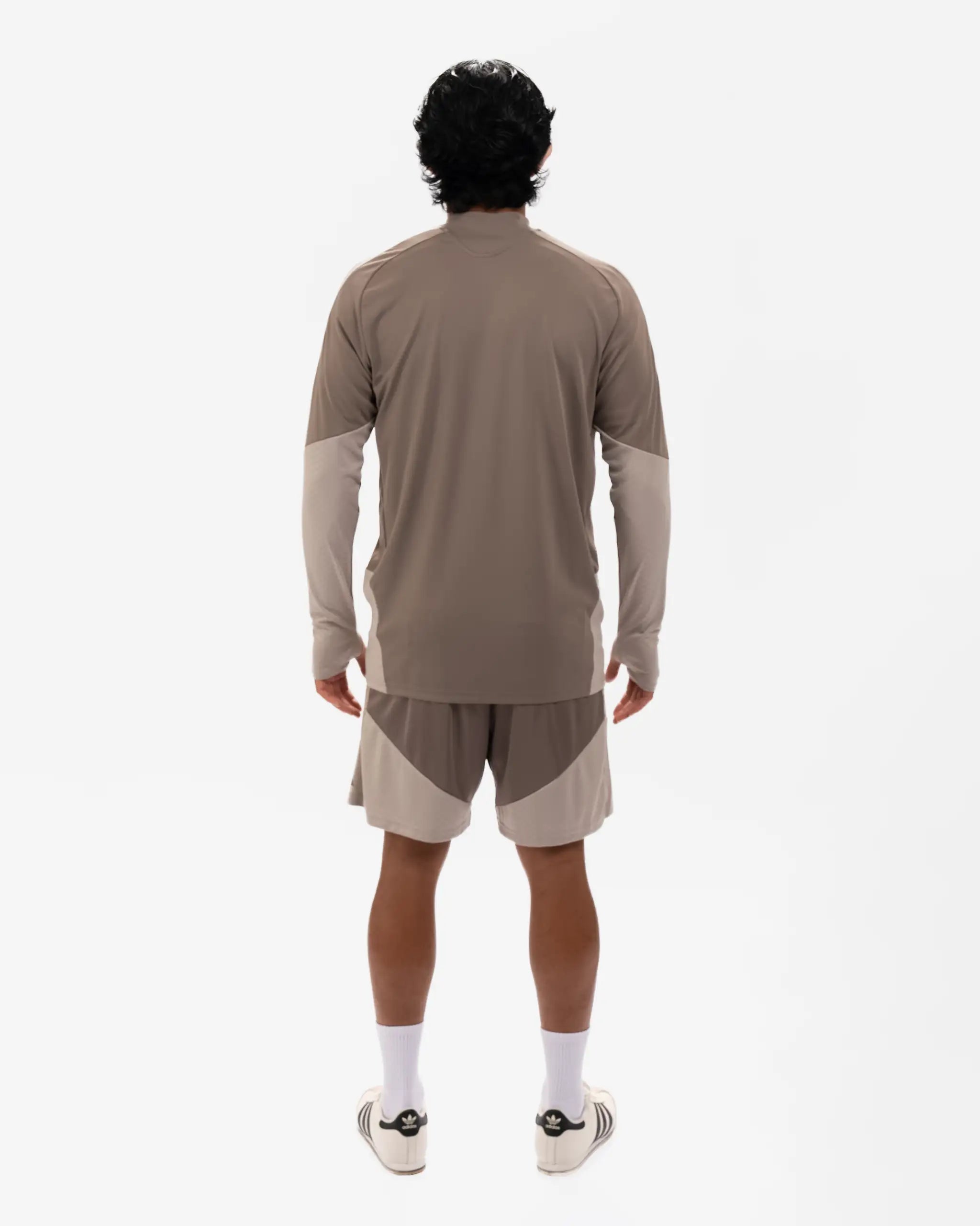 Newcastle United adidas 26/27 Coach's Range Beige 1/4 Zip Top